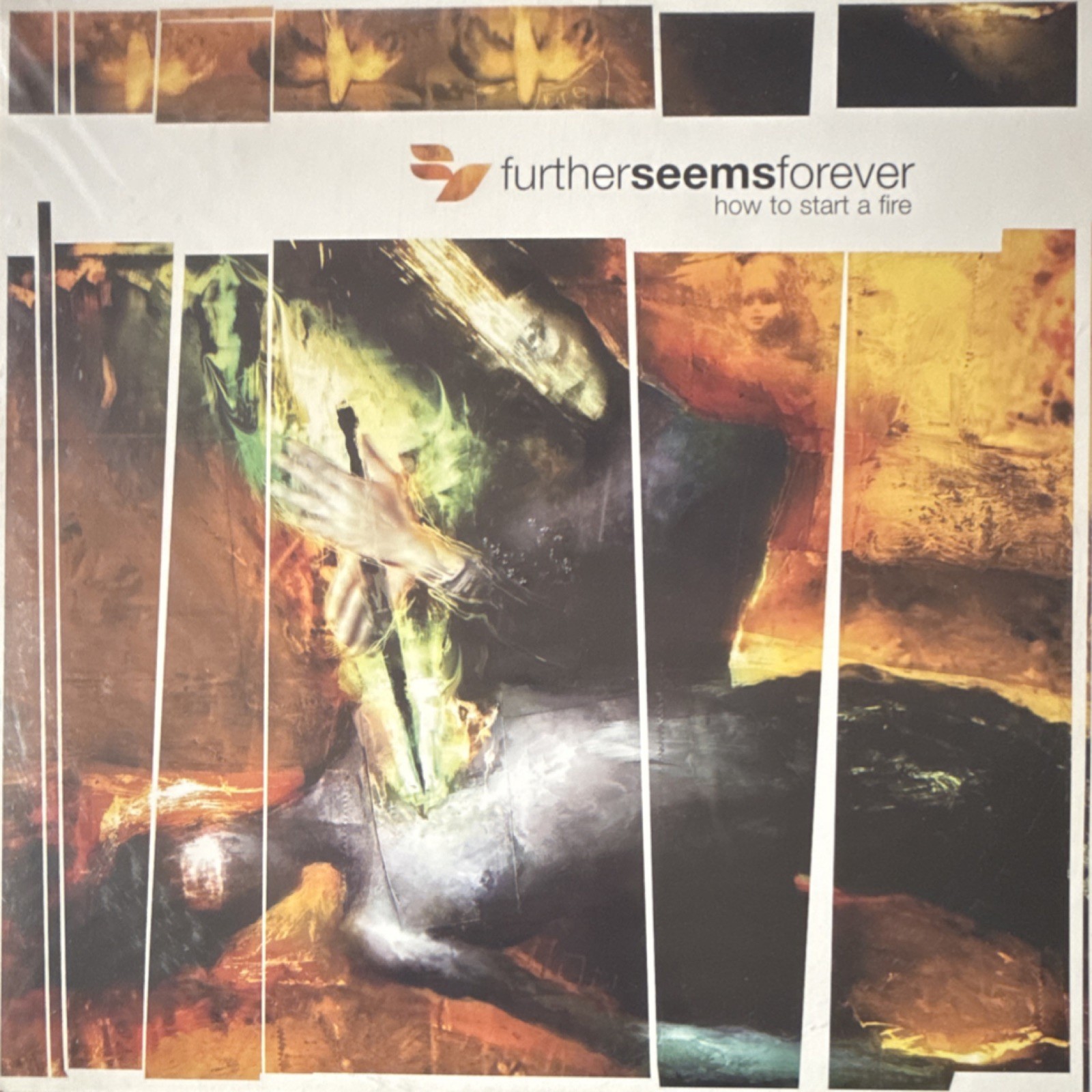 Further Seems Forever How to Start a Fire LP Vinyl White Tooth & Nail Rock Emo