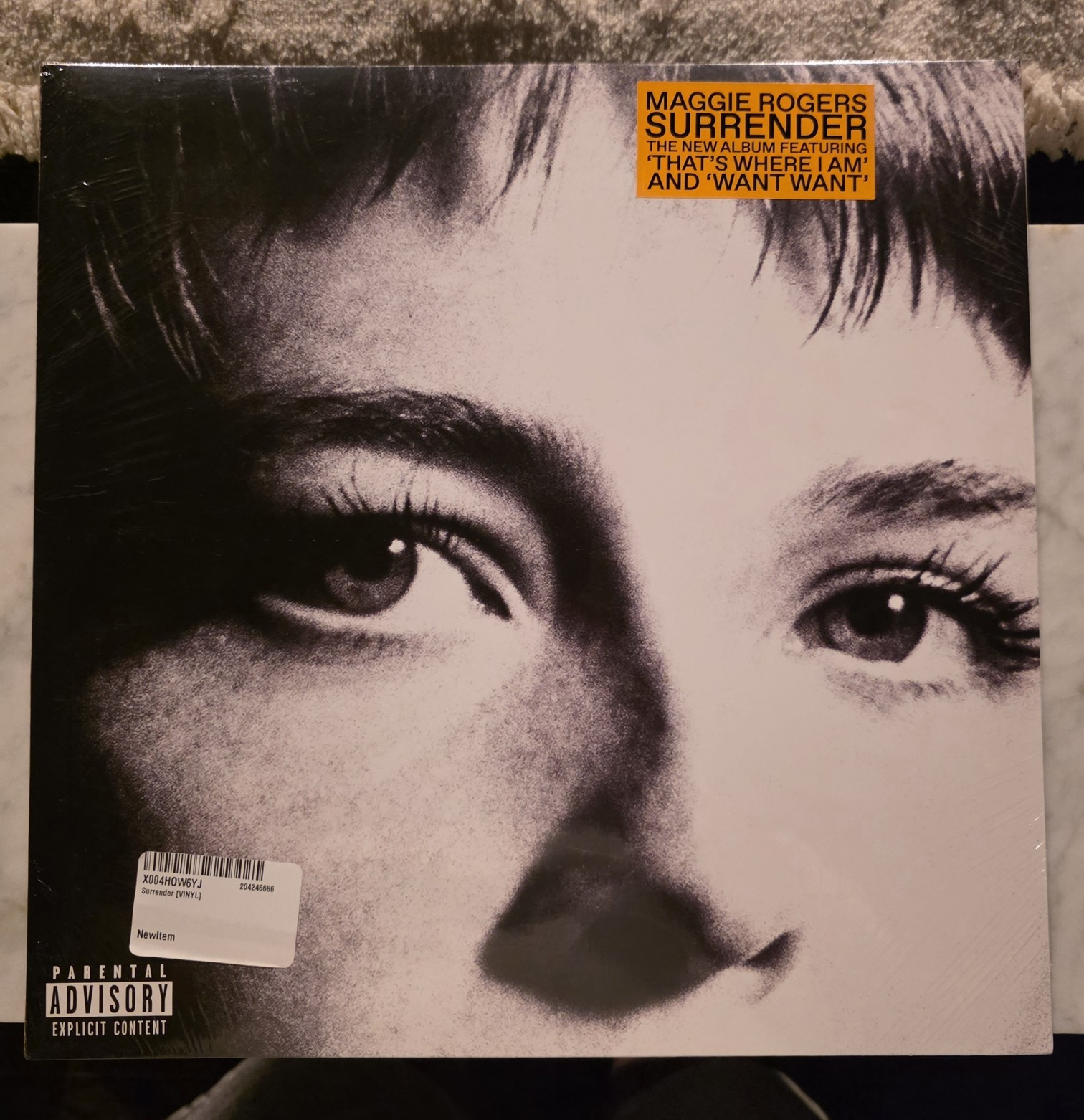 Maggie Rogers Surrender 12″ Vinyl LP Capitol Records Parental Advisory