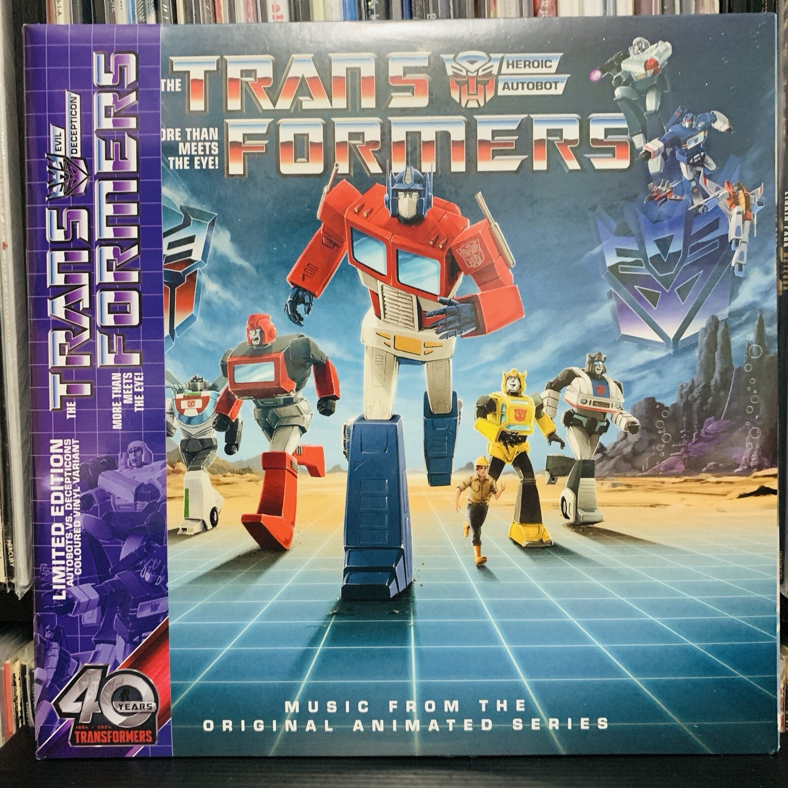 Transformers – Music from the Original Animated Series Vinyl LP OST NEW SEALED