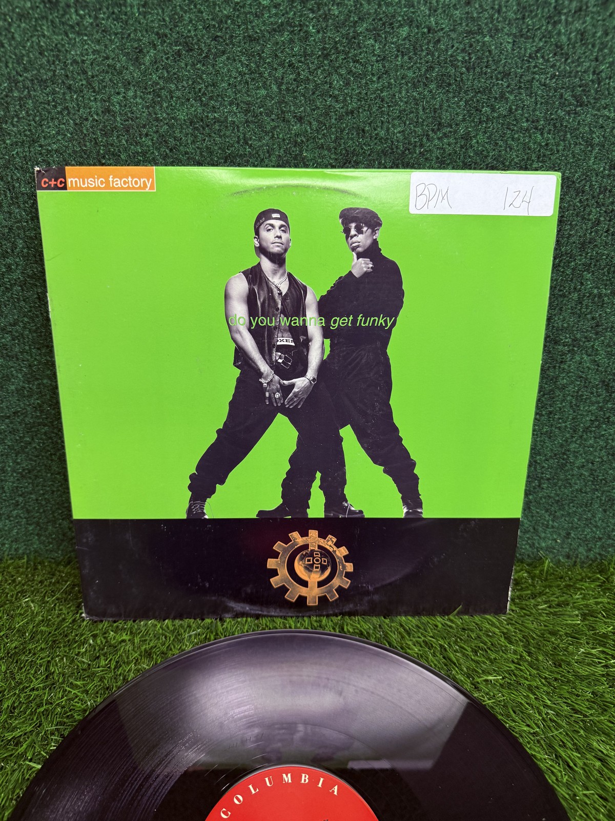 C+C Music Factory – Do You Wanna Get Funky? 12″ Vinyl Single Columbia 1994 House