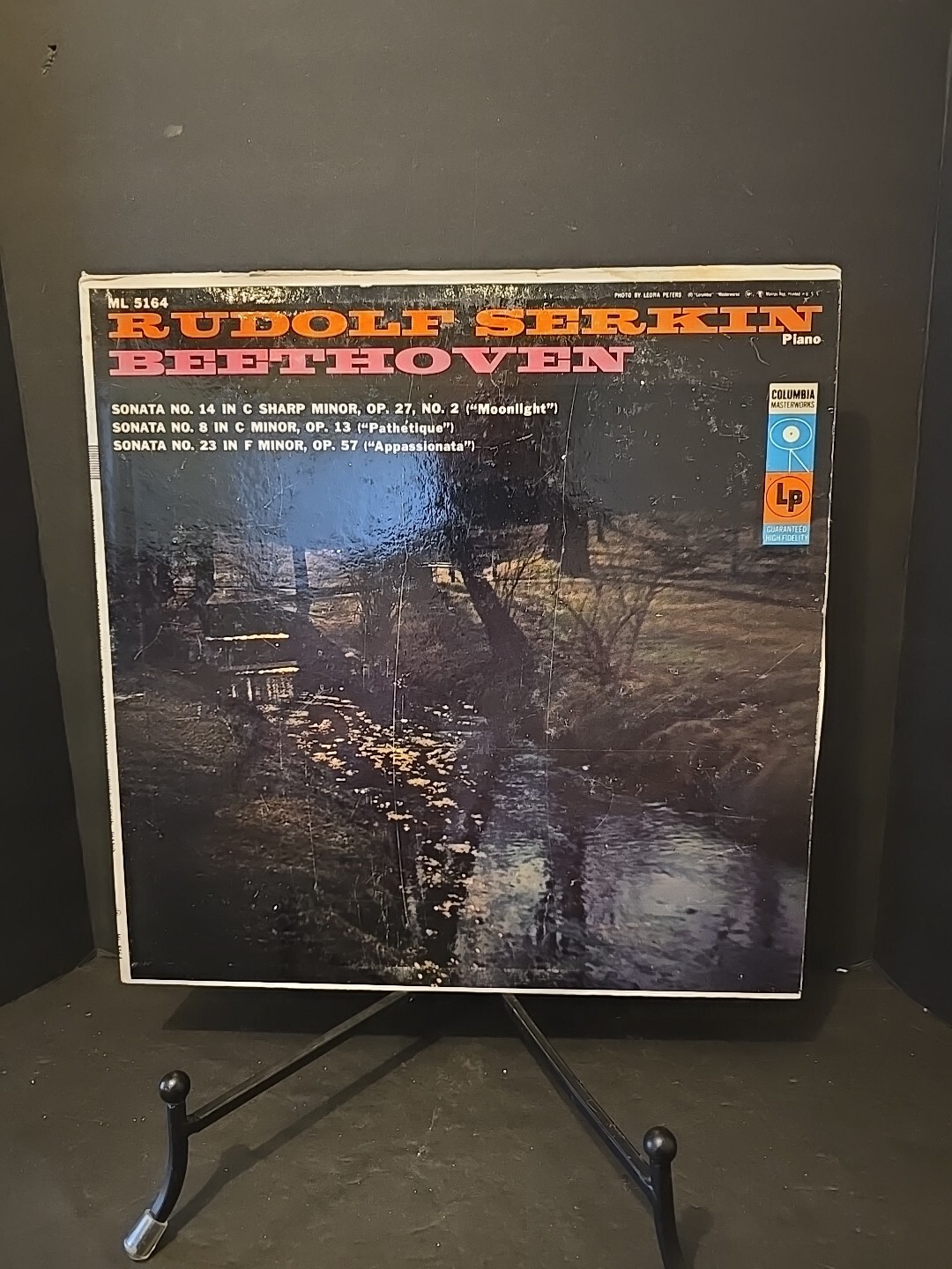 Beethoven Serkin-Sonata No. 14 Moonlight Sonata No. 8 ML-5164 EX / VG