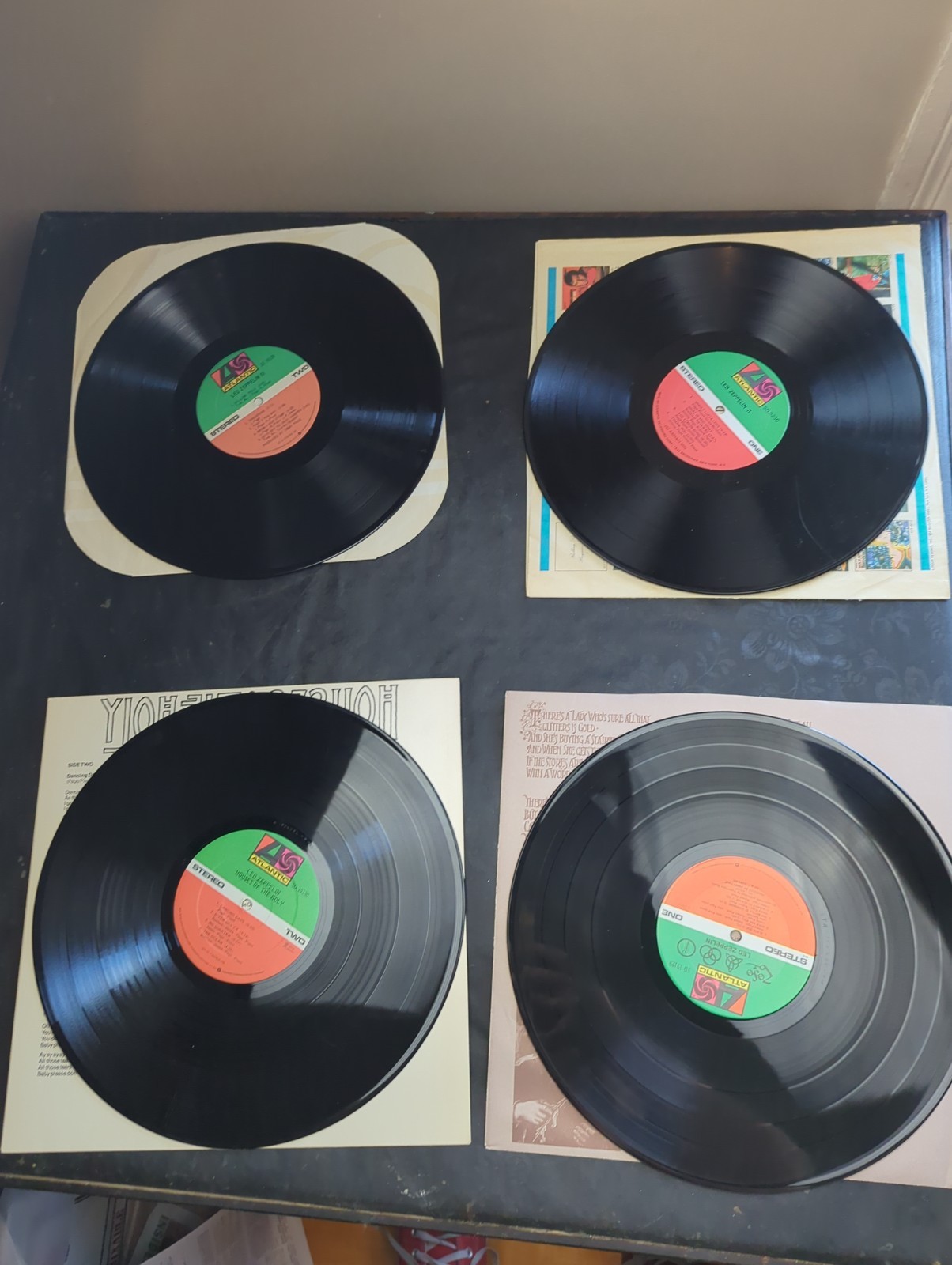 5 Vinyl LP Lot Led Zeppelin III IV Houses Holy Presence II 70s Hard Classic Rock