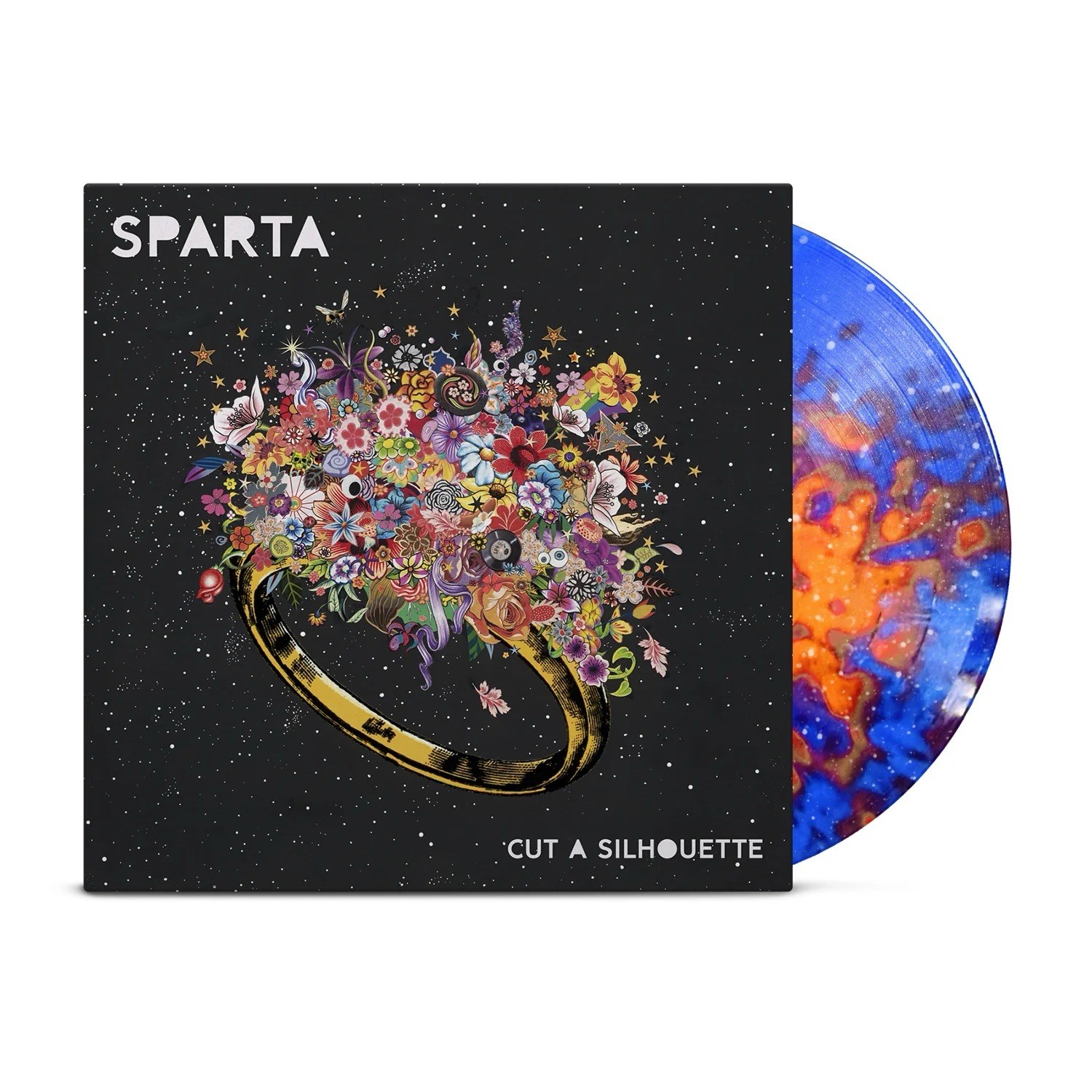 Sparta – Cut A Silhouette Vinyl (Blue & Orange Splatter) /100 In Hand Ships Now