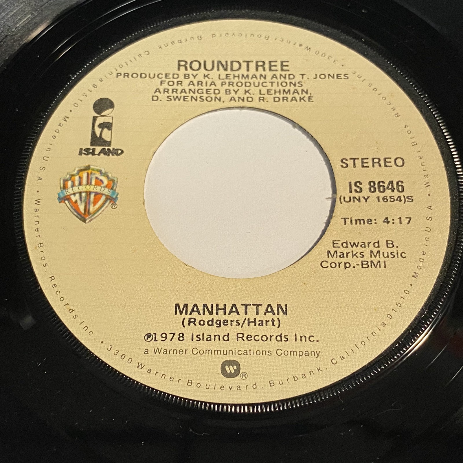 Roundtree: Get On Up (Get On Down) / Manhattan 45 – Disco Funk