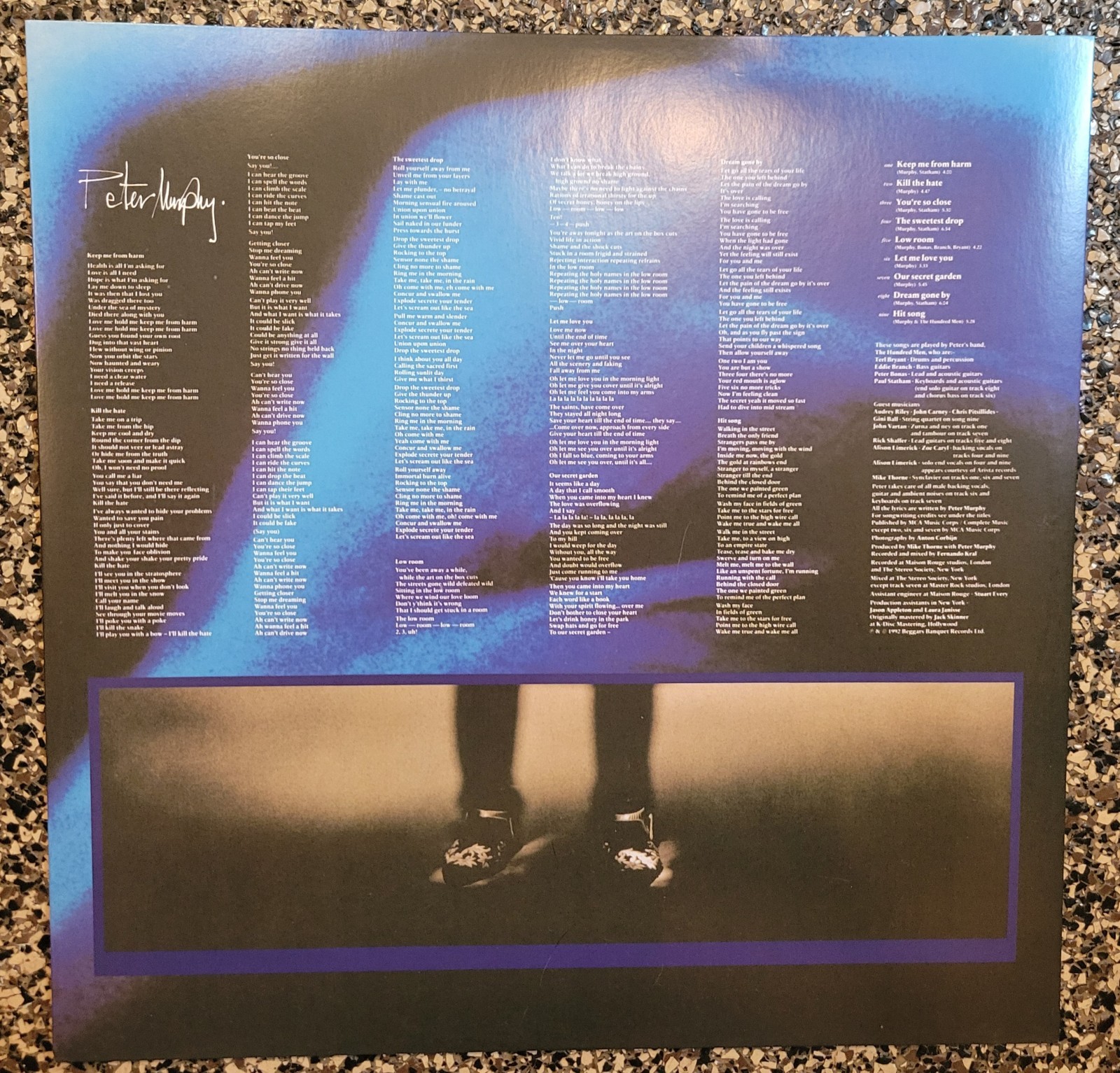 Peter Murphy – Holy Smoke 2021 Beggars Arkive BBL123LPX Smoke Colour Vinyl NM!