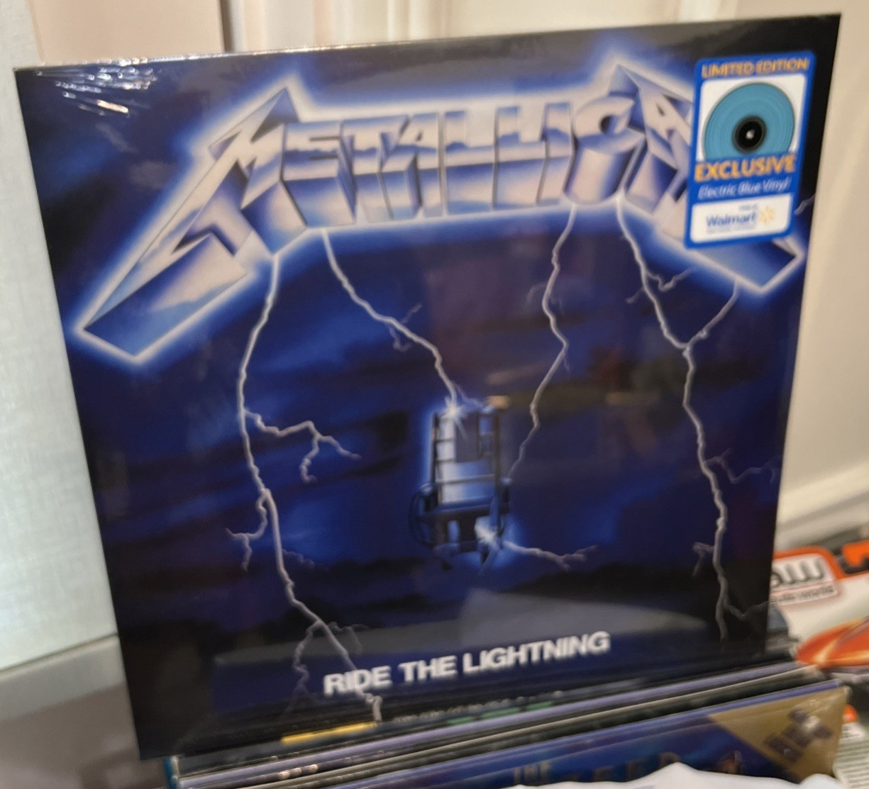 METALLICA Ride The Lightning 12″ ELECTRIC BLUE LP Vinyl 2021 EXCLUSIVE sealed