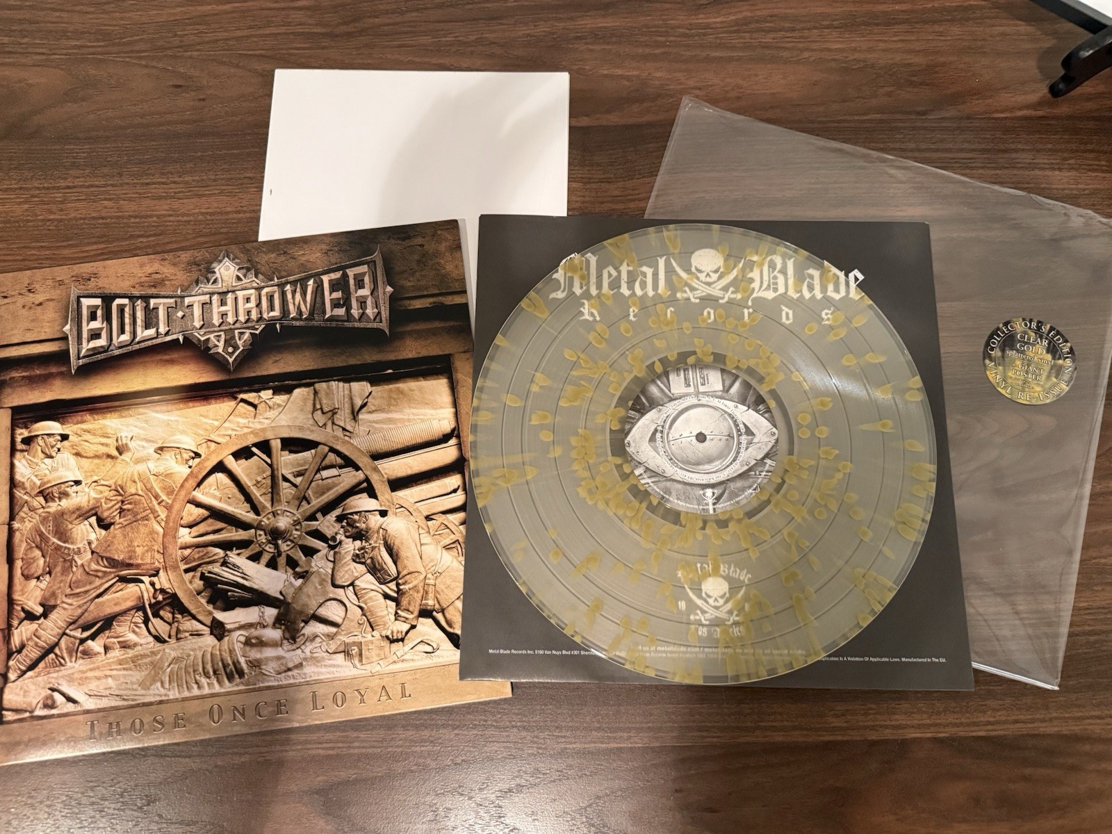 Bolt Thrower Vinyl LP Lot Mercenary Honour Valour Pride Loyal Rare Death Metal