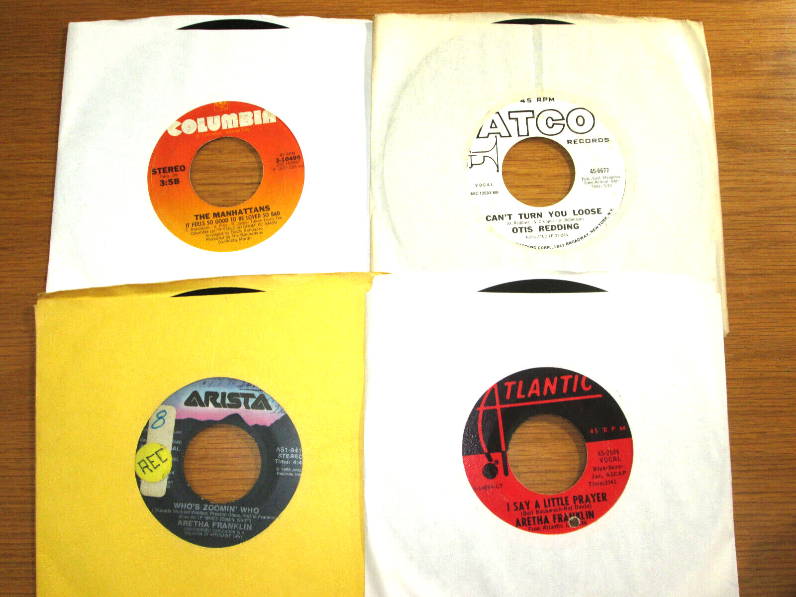 LOT #3 of 100 DIFFERENT SOUL 45 RPMs –