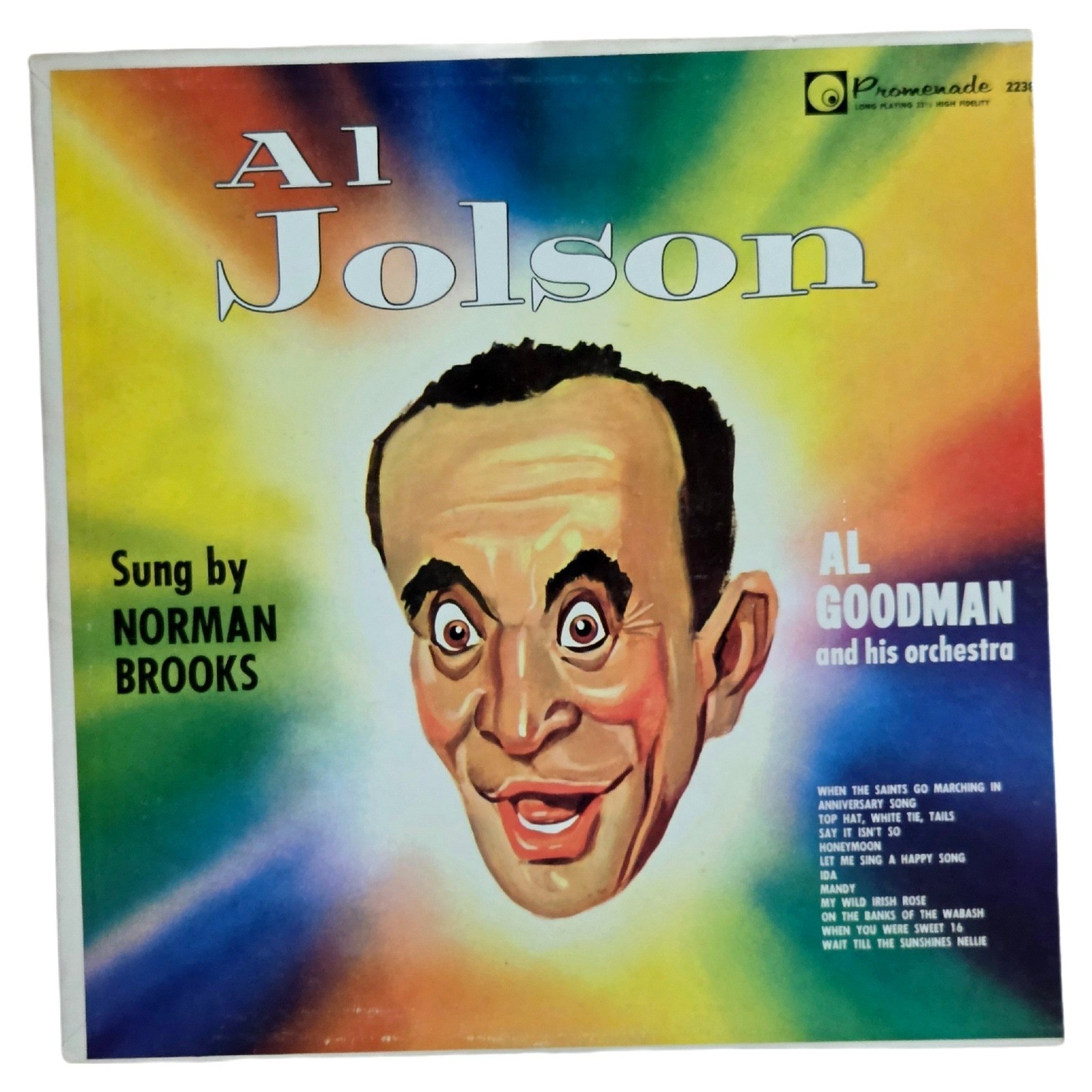 Al Jolson Decca Vinyl LP Lot of 3 DL 79070 79050 Vintage Records EUC Overseas