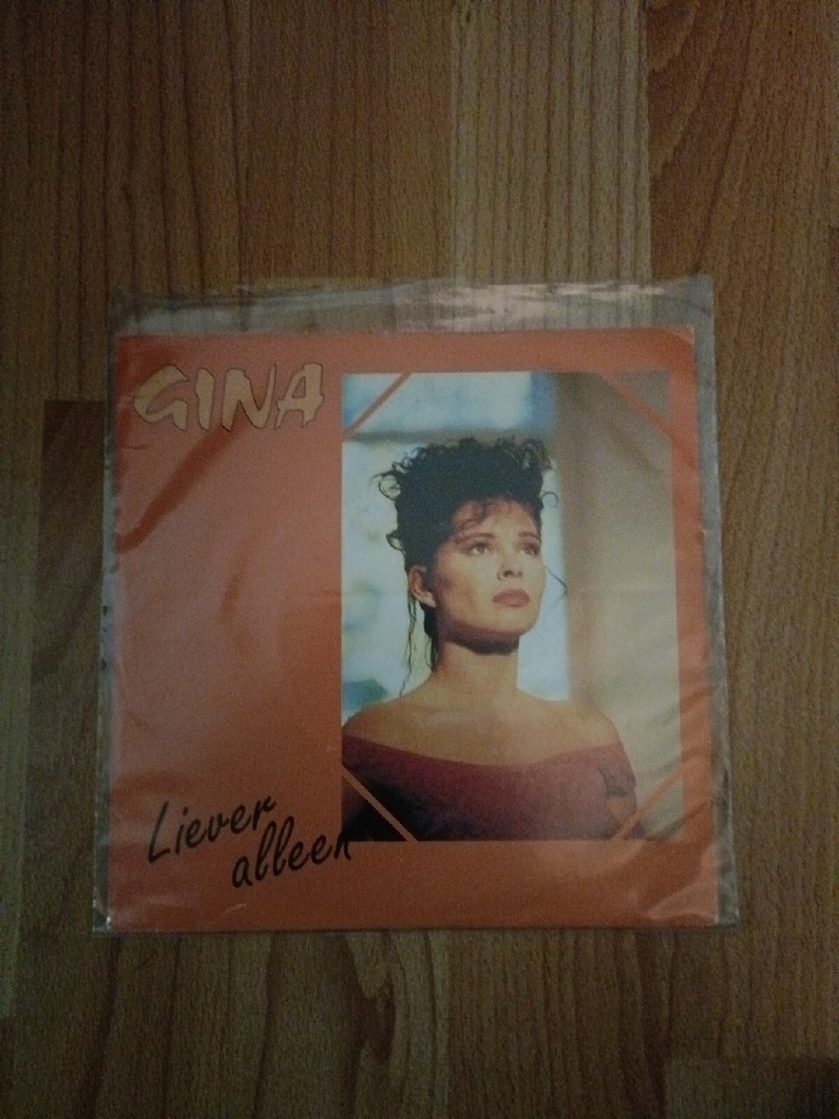 EUROVISION NL90 FINAL GINA ‘LIEVER ALLEEN’ 7″