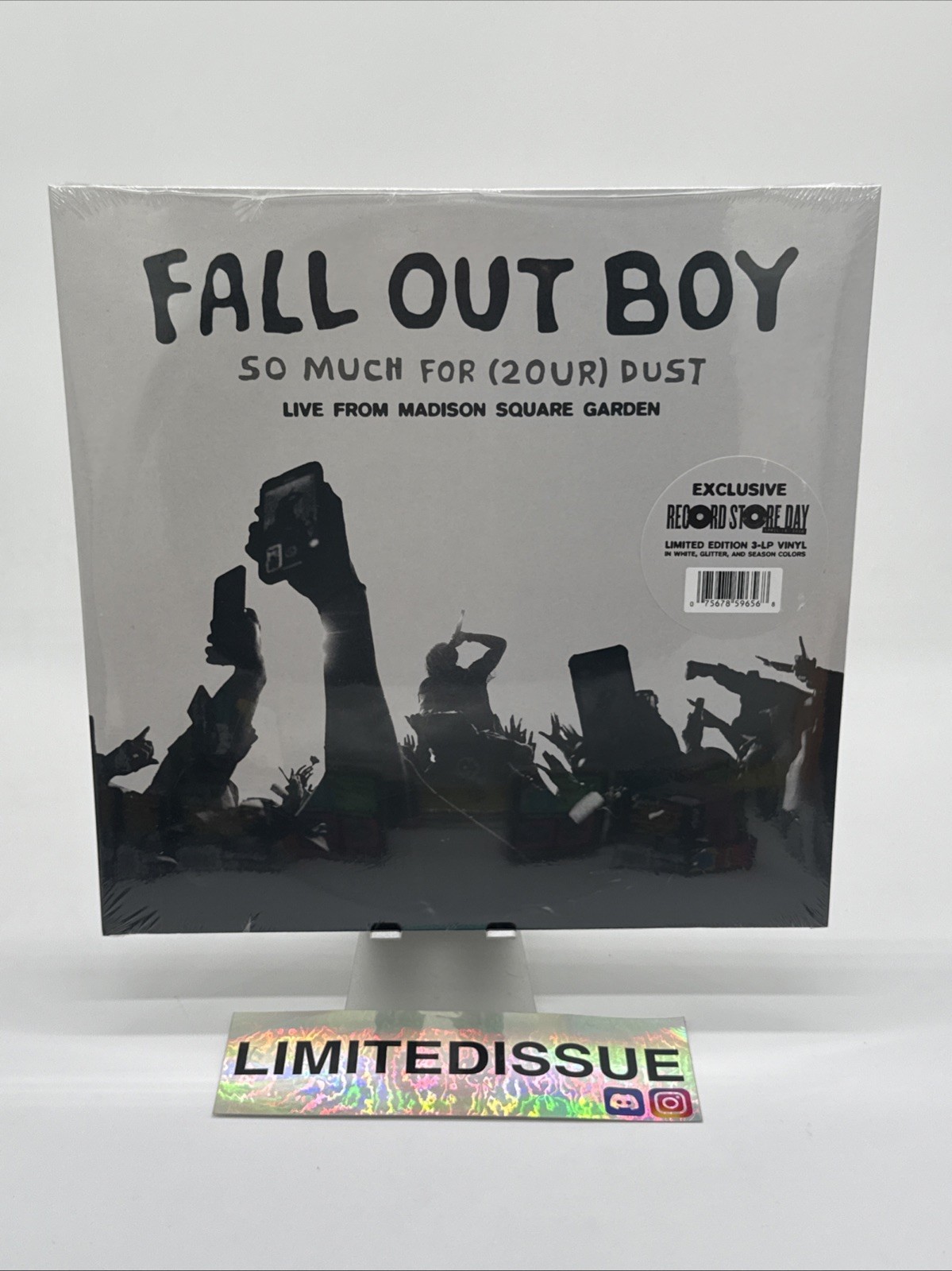 Fall Out Boy “So Much For (2our) Dust: Live At MSG” 3LP RSD Vinyl LP RECORD