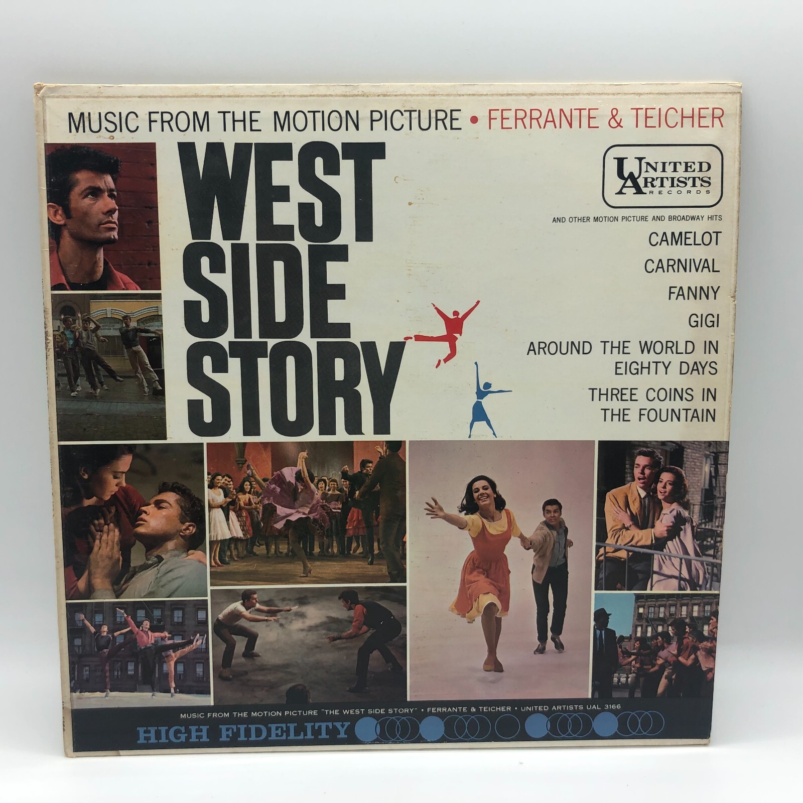 West Side Story Vinyl LP Soundtrack | UA Records | Johnny Green | UAL3166 | Used