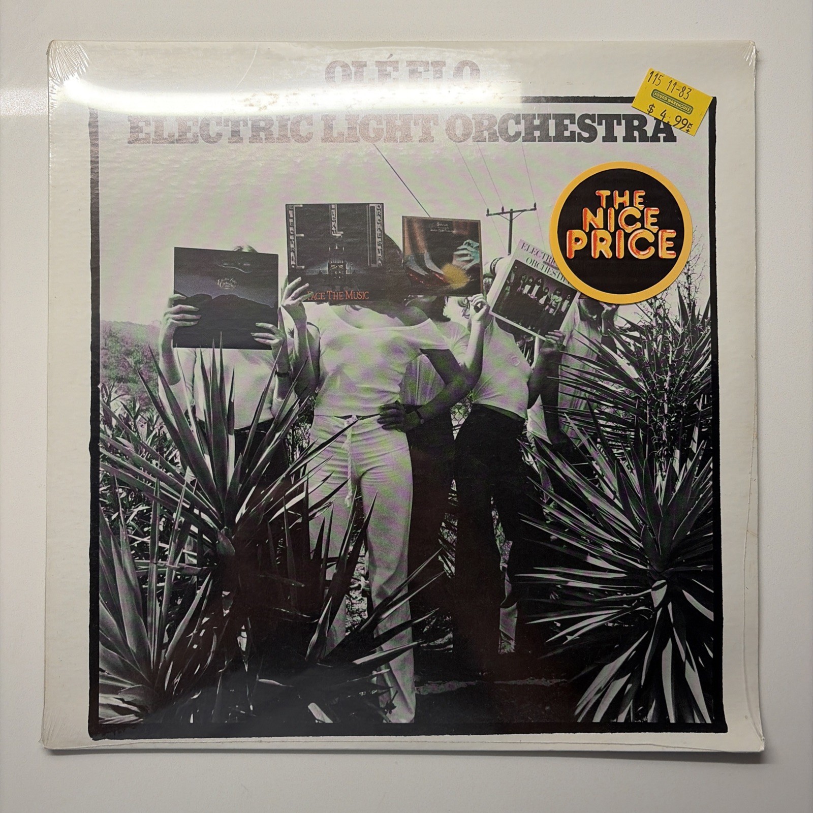Olé ELO LP Still Sealed Shrink Torn Unopened Vintage Jet Records