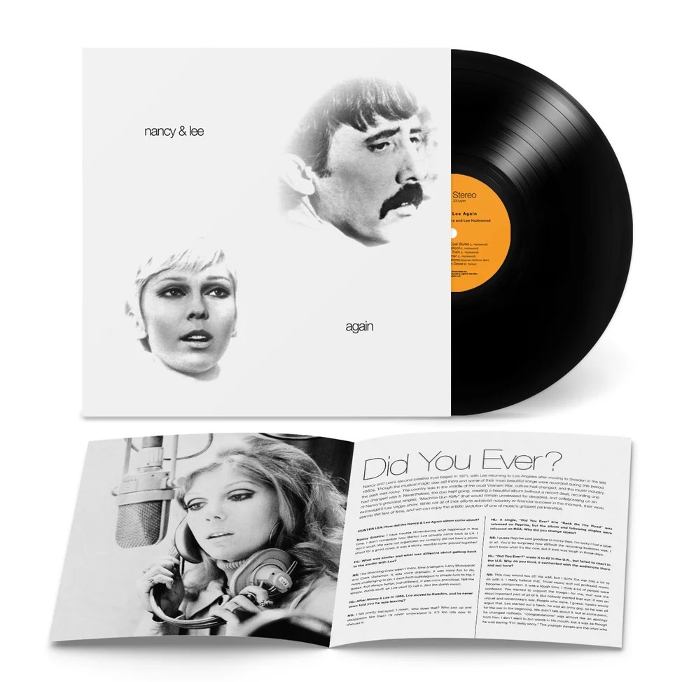 Nancy Sinatra & Lee Hazlewood Again Vinyl LP Record & Book bonus songs NEW!!! bl