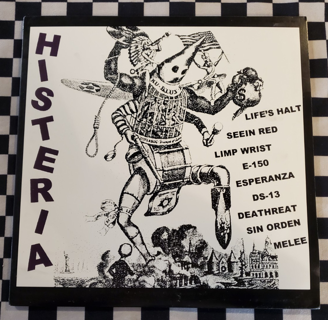Histeria LP by Various Artists vinyl 2002 VG+ LA-27 Lengua Armada Discos