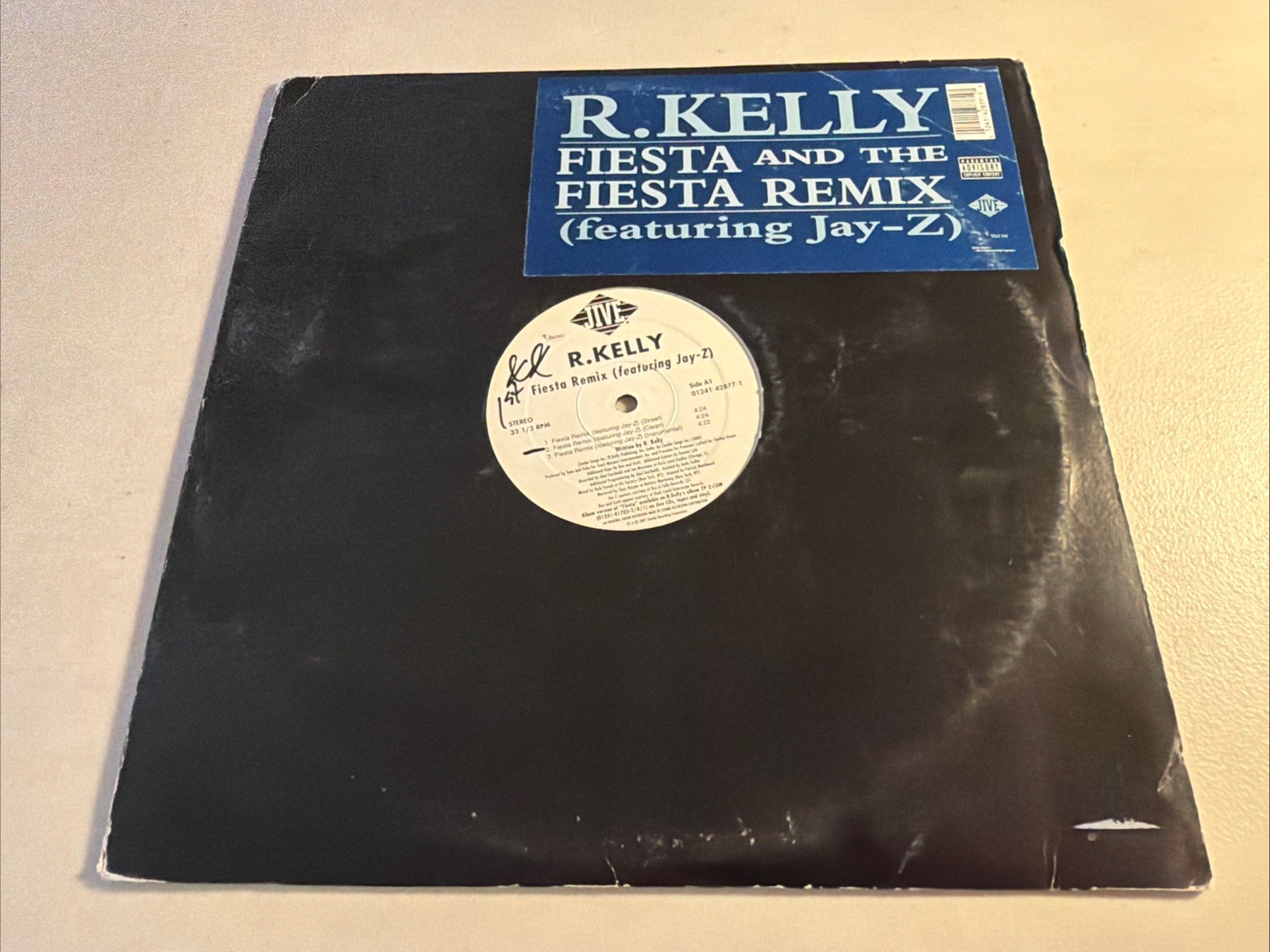 R.Kelly Featuring Jay-Z – Fiesta And The Fiesta Remix – 12” Vinyl