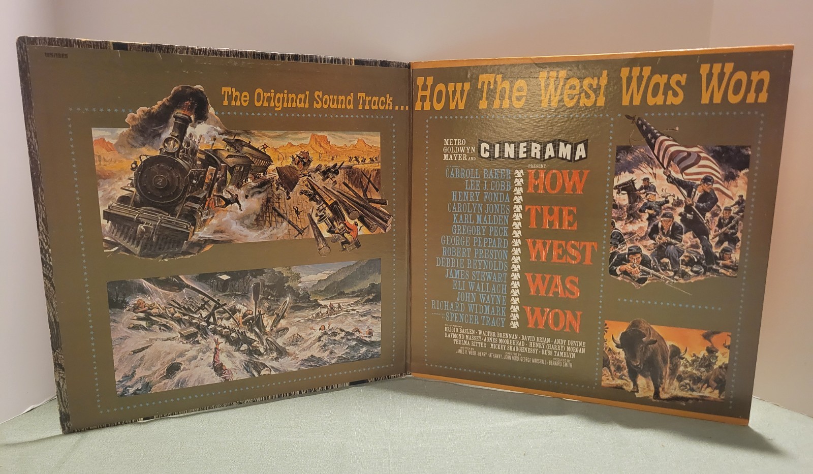 Vintage How the West Was Won Vinyl Record MGM