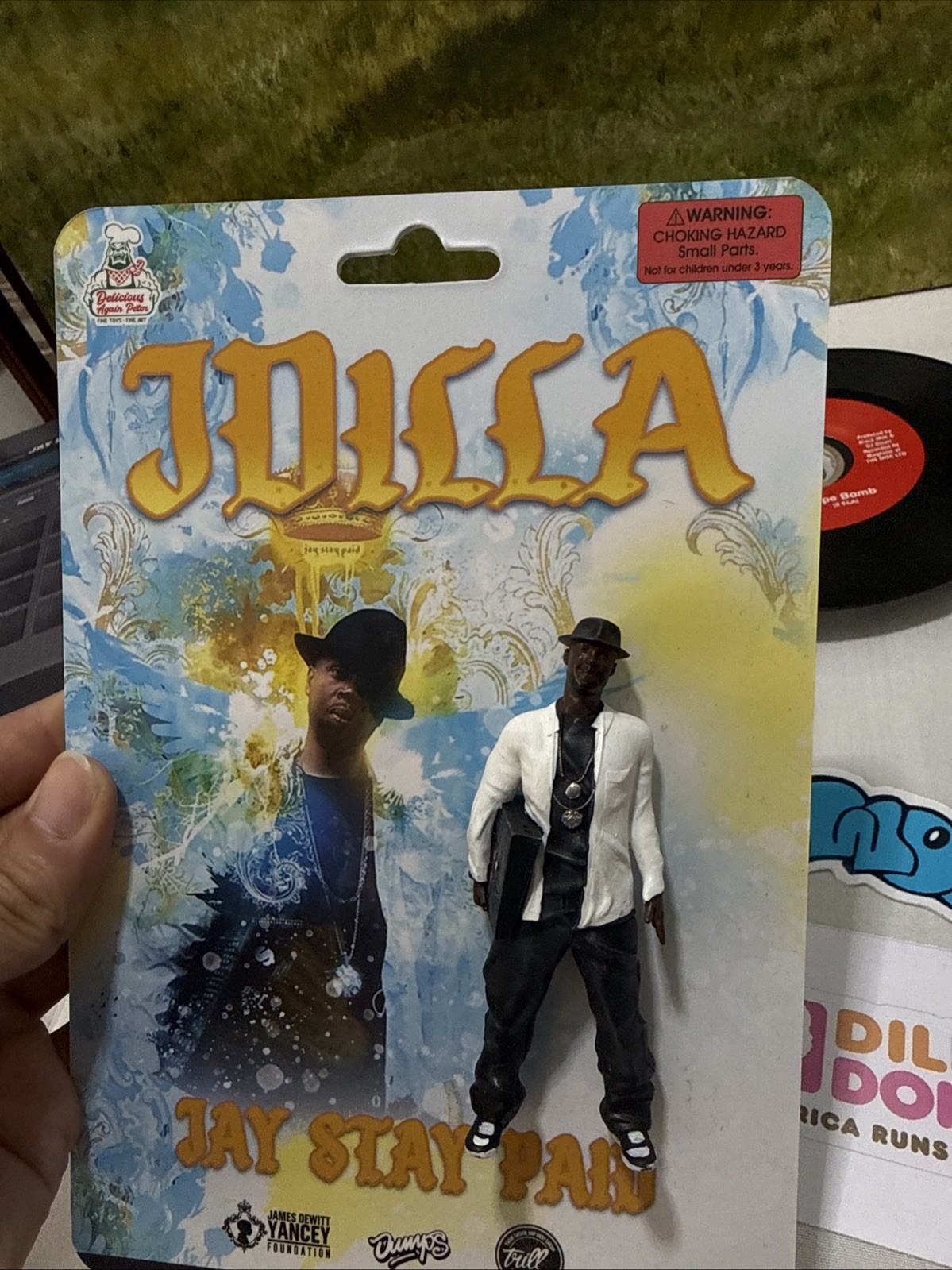 j dilla Jay Dee Donuts Exclusive Box Set Memorabilia Book 45 Vinyl Stickers F2