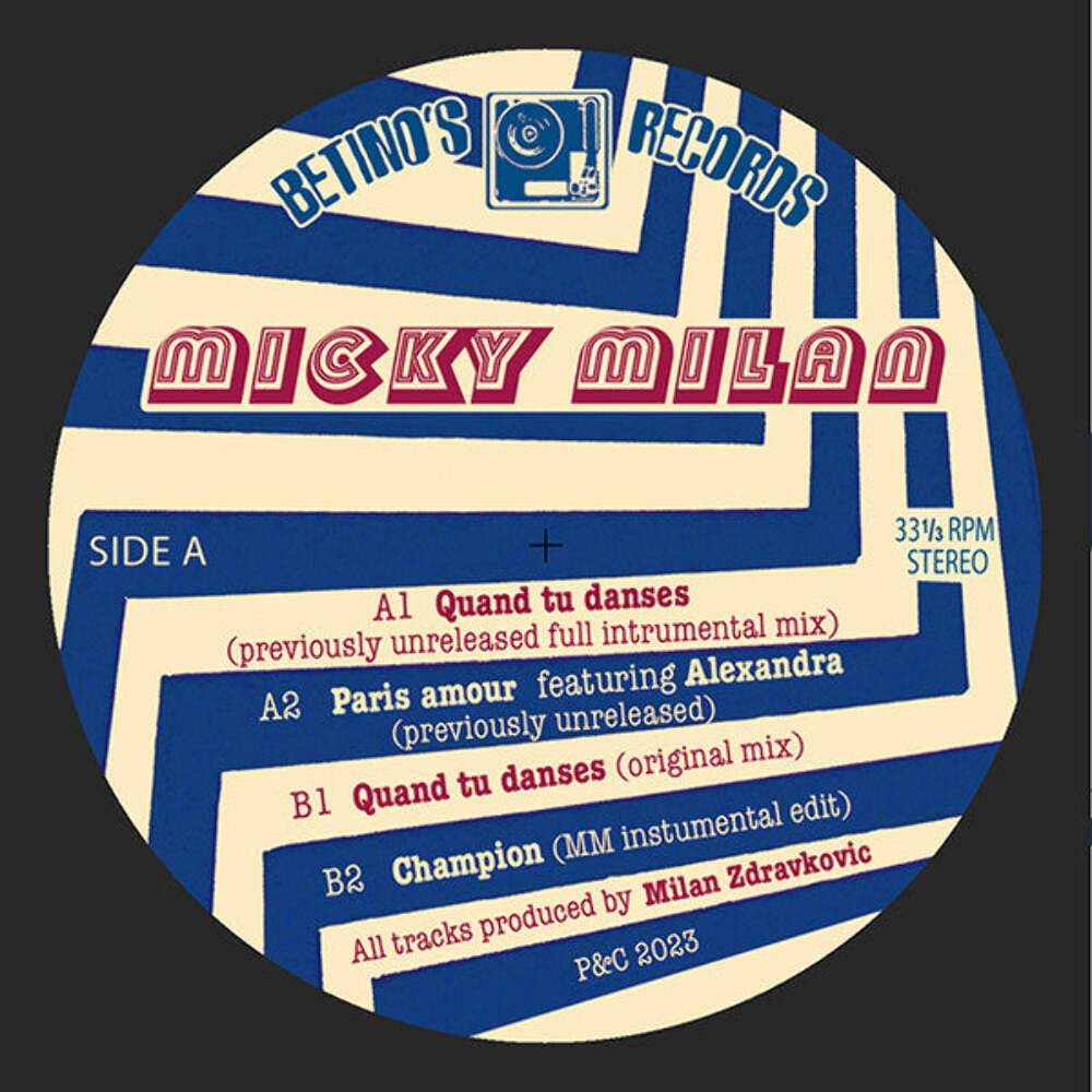 Micky Milan – Classics & Unreleased (12″)