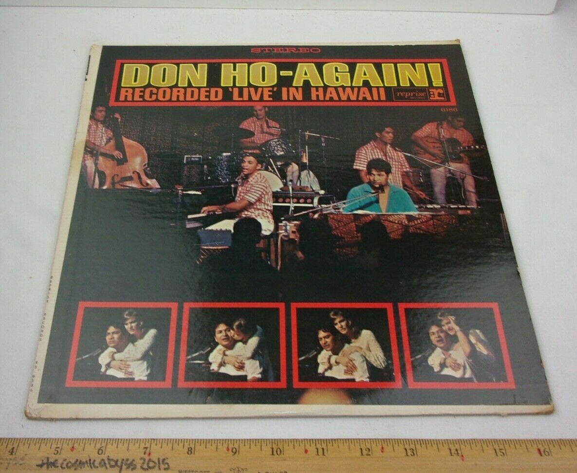 Don Ho-Again! Recorded Live in Hawaii vinyl VG record album