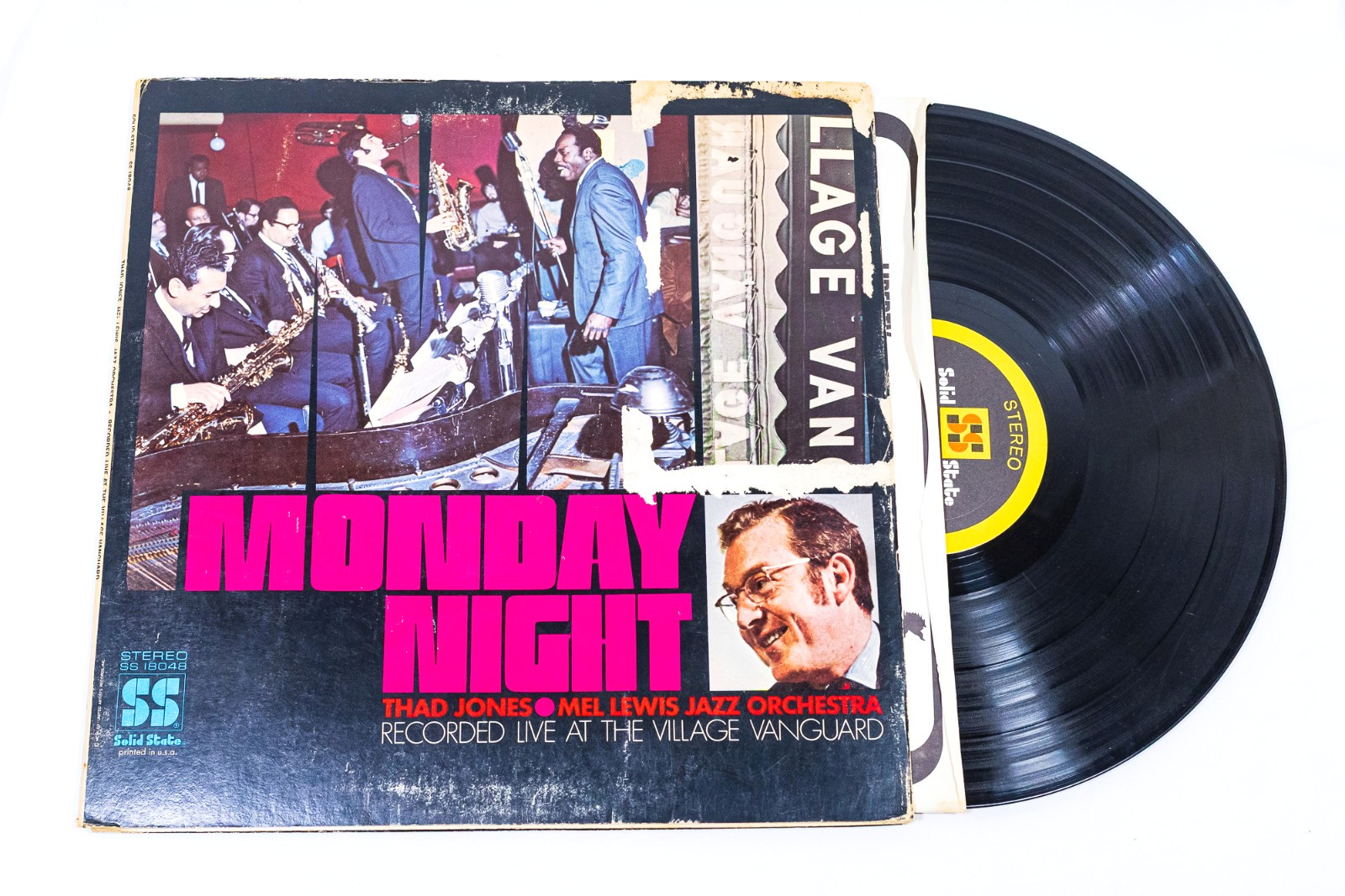 Thad Jones & Mel Lewis – Monday Night 12″ Vinyl LP 1969 Solid State SS 18048 VG
