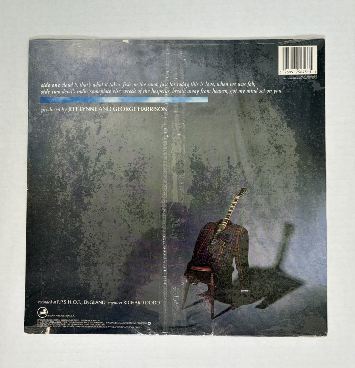 George Harrison – Cloud Nine LP Vinyl 1987 Dark Horse Records SEALED