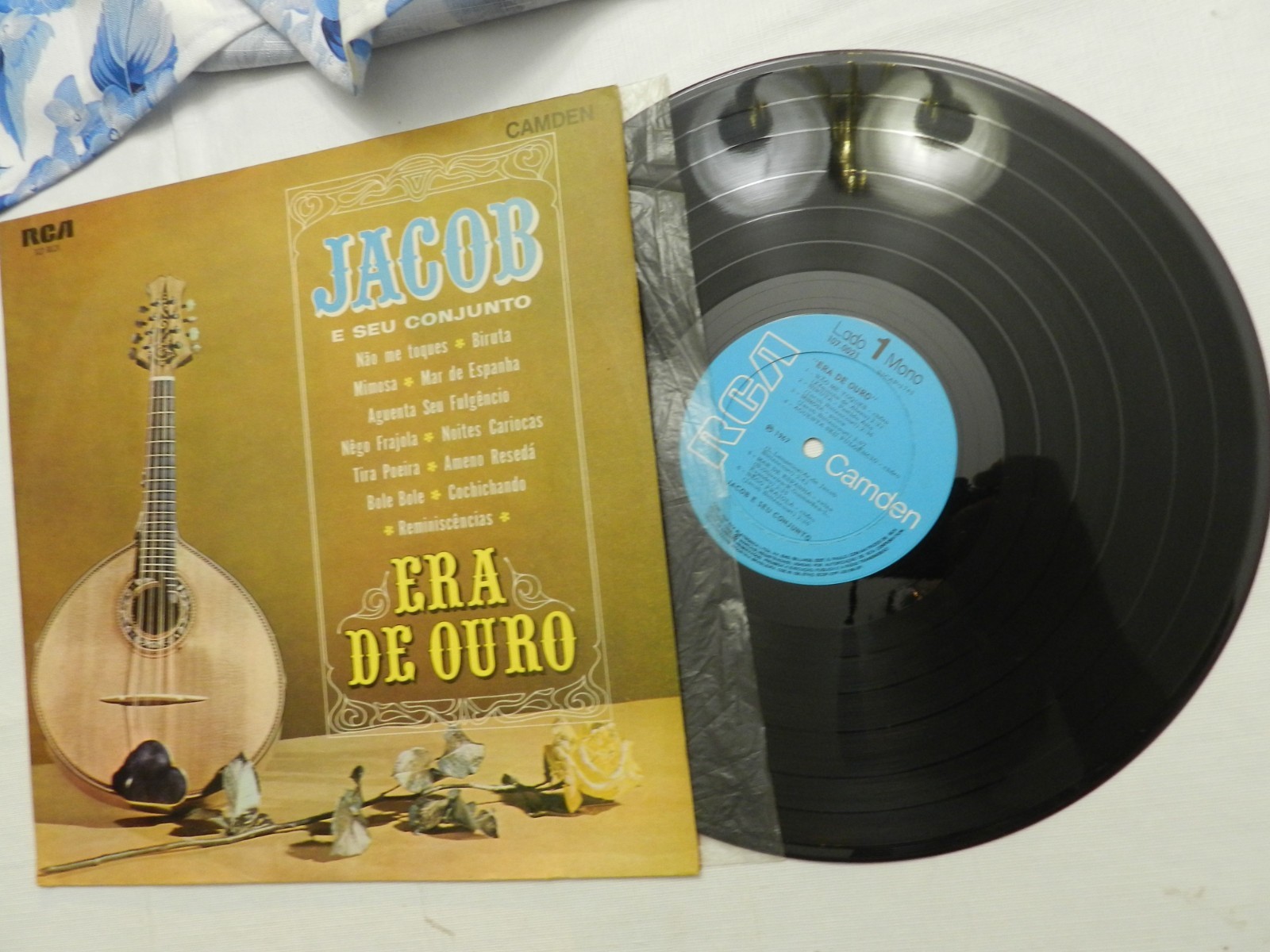 LP, Jacob E Seu Conjunto – Era De Ouro, RCA Camden CALB5123, BRAZIL CHORO, VG++