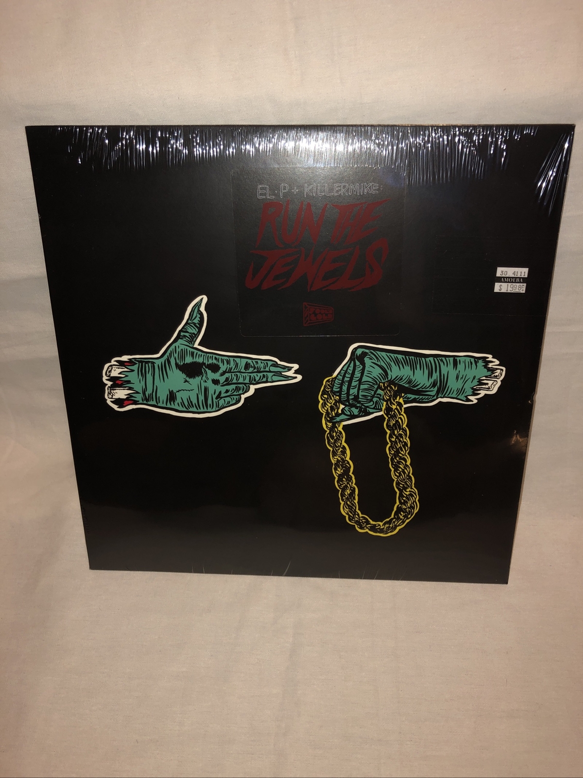 Run The Jewels Self Titled 2013 Lp Vinyl Rare Hip Hop Fools Gold El P Killer Mik