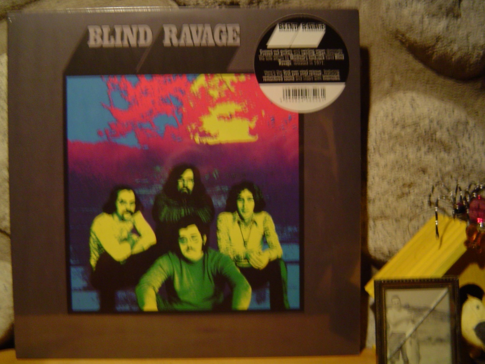 BLIND RAVAGE LP/1971 Montreal, Canada/Hard Rock/Ellison/Bachman-Turner Overdrive