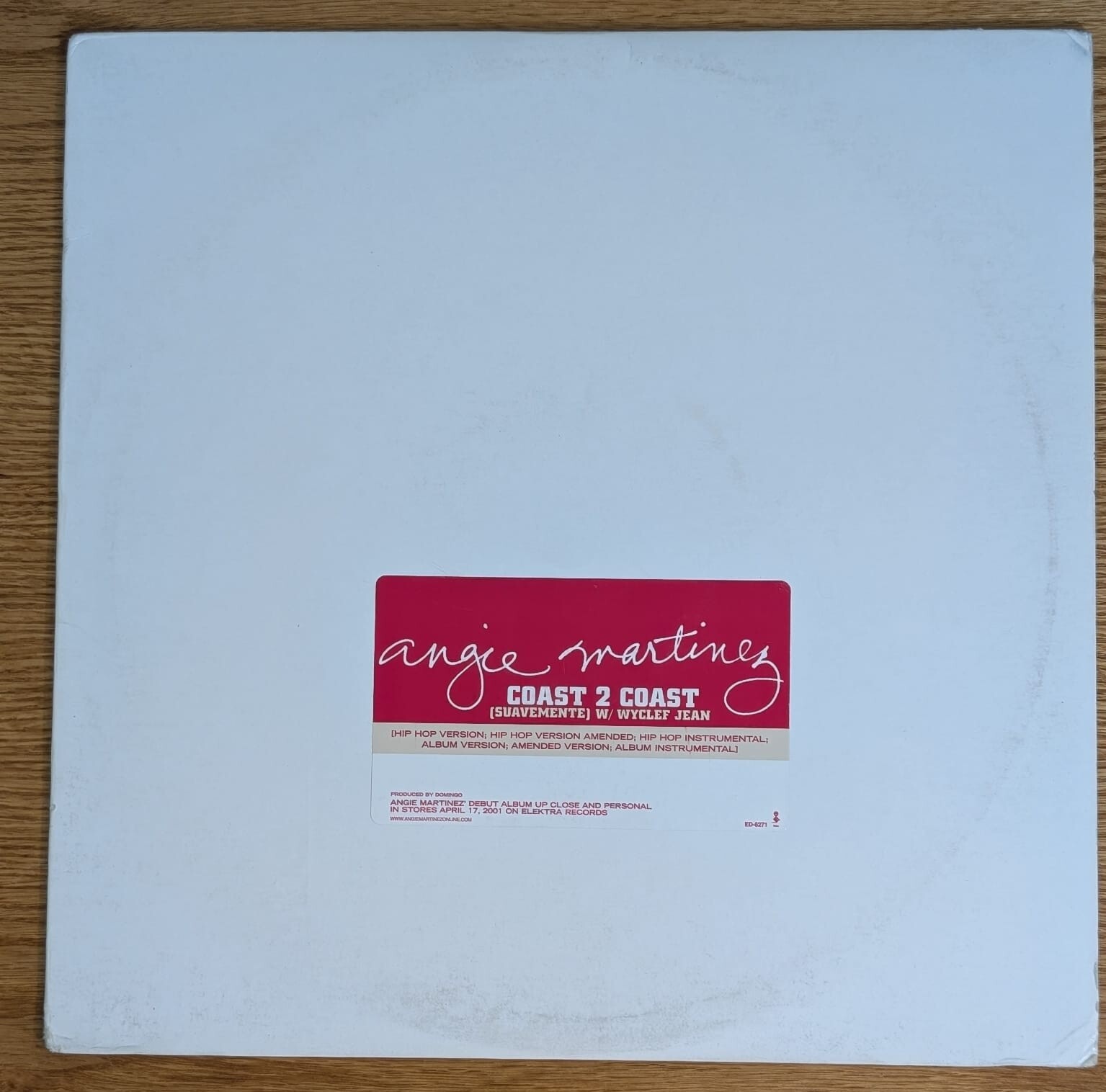ANGIE MARTINEZ W/ WYCLEF JEAN –COAST 2 COAST (SUAVEMENTE) – VINYL LP – BC