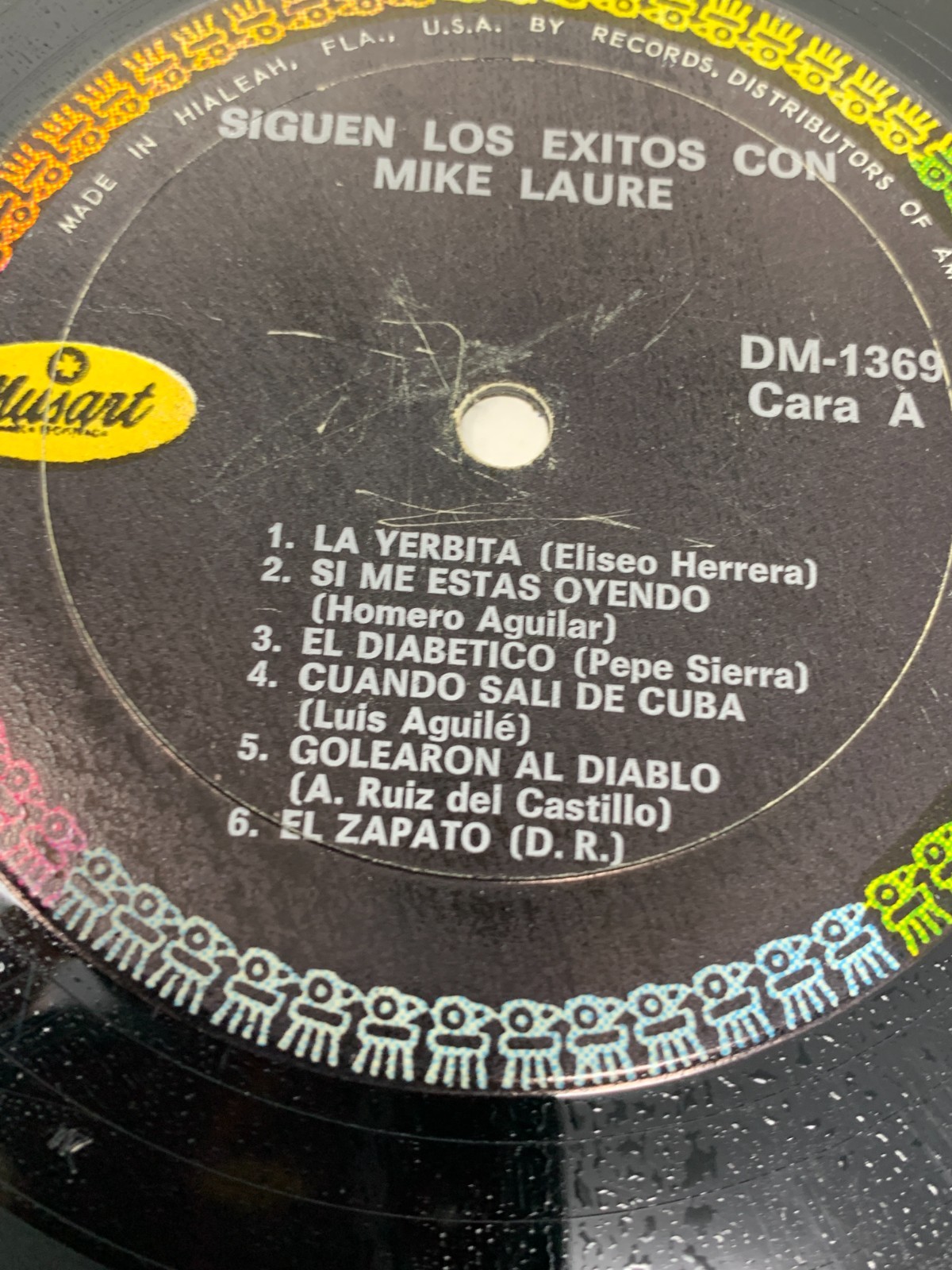 Mike Laure Siguen Los Exitos Con Mike Laure Vinyl Record Album Musart DM-1369
