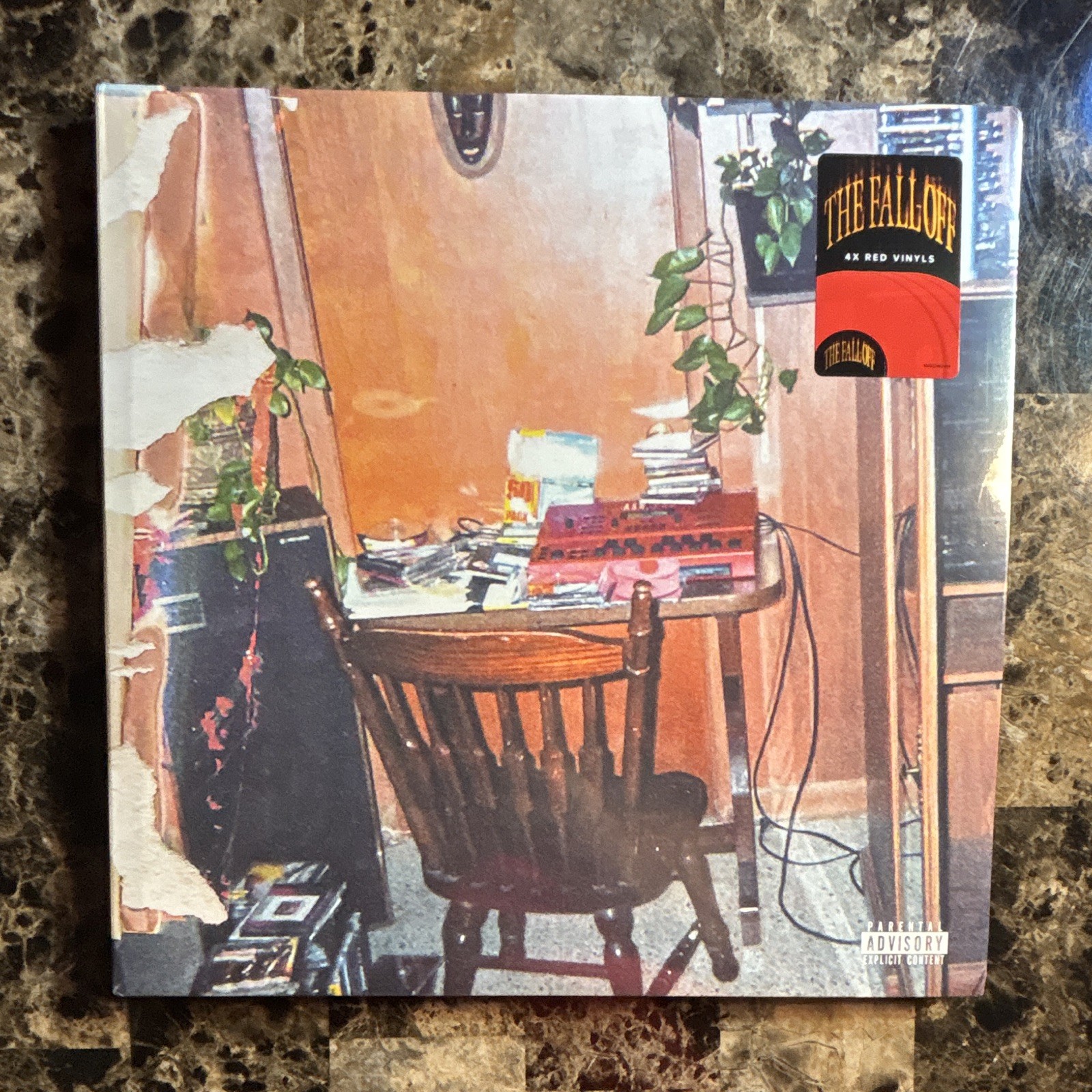 J. Cole The Fall Off 2024 Dreamville 4xLP Red Colored Vinyl Explicit