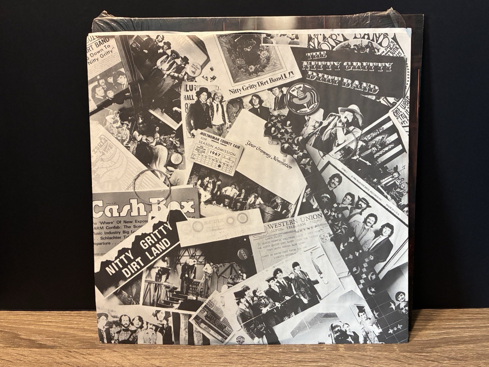 Twenty Years of Dirt The Best of The Nitty Gritty Dirt Band 1986 Vinyl LP Shrink