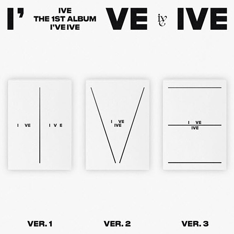IVE [I’VE IVE] The 1st Album /CD+2 Photo Book+Card+Sticker+Pre-Order+GIFT SEALED