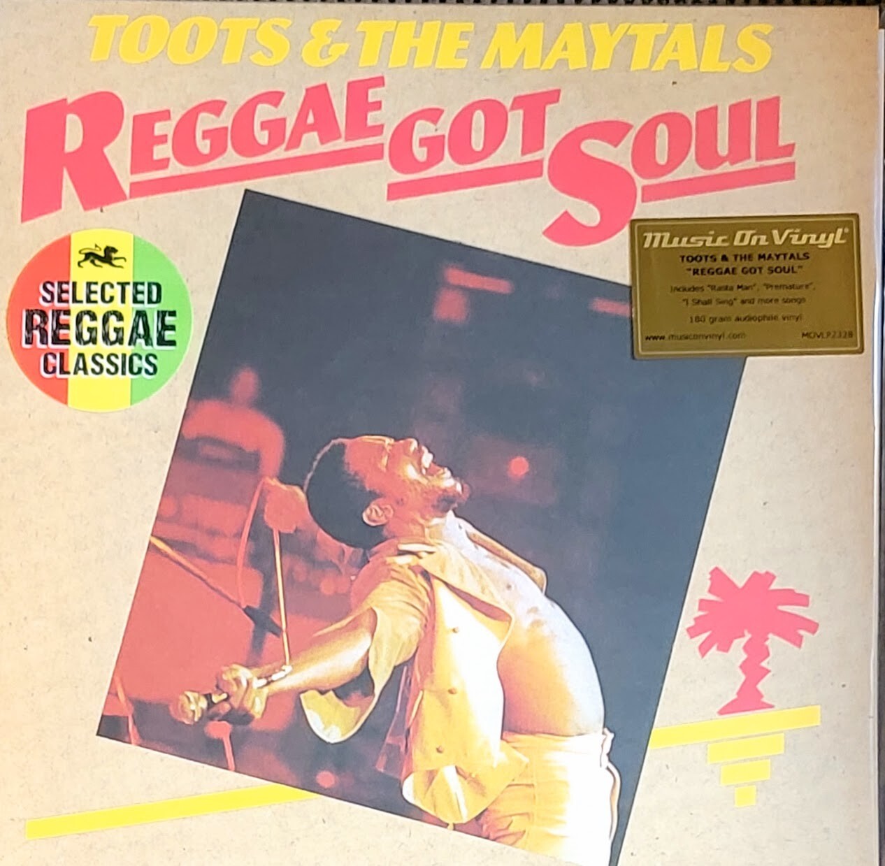 TOOTS & THE MAYTALS REGGAE GOT SOUL – 180-GRAM VINYL LP ” NEW, SEALED “