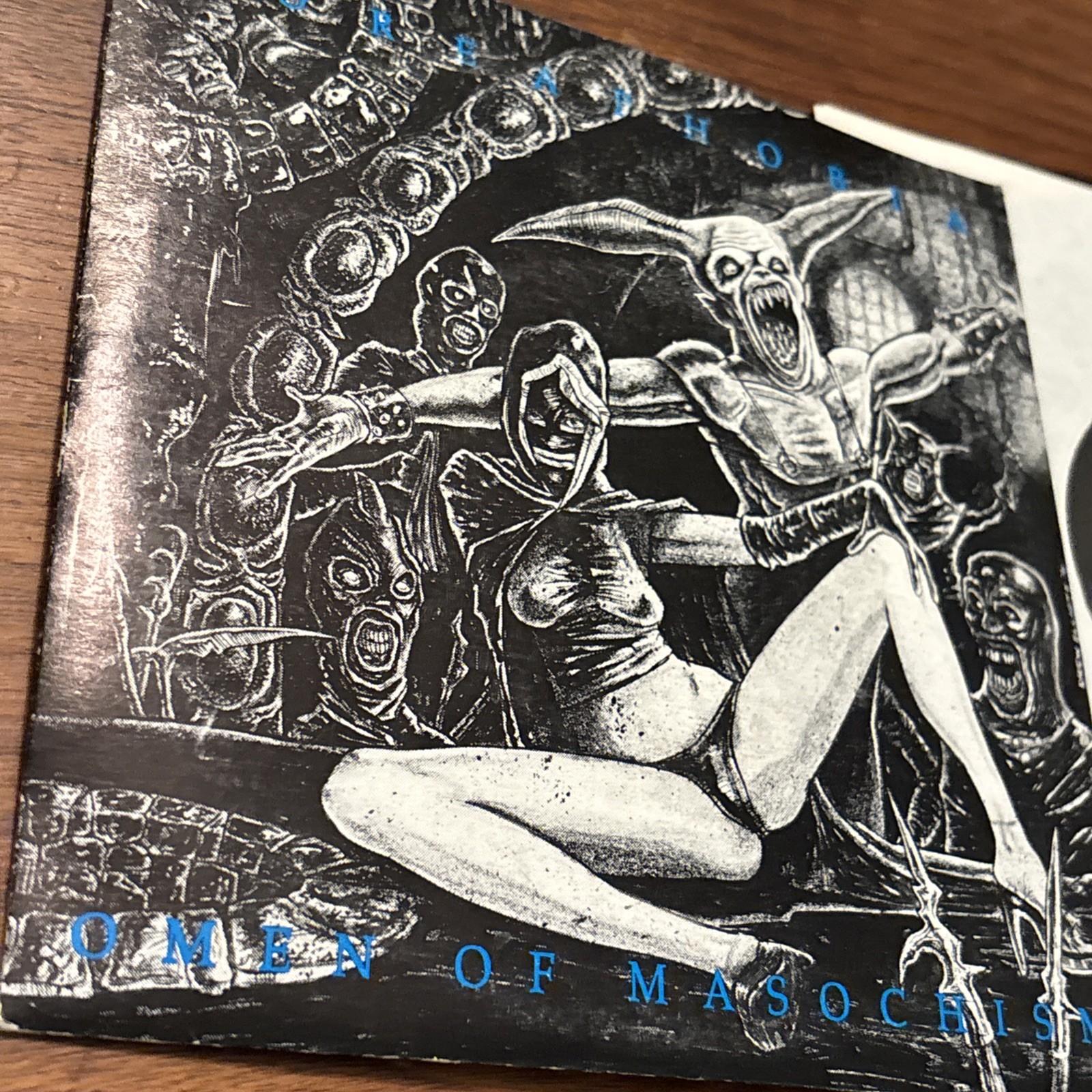 Goreaphobia Omen Masochism 7” Record Death metal Incantation Gorguts