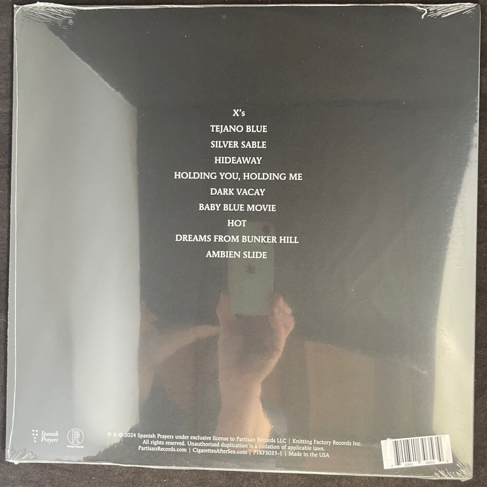 Cigarettes After Sex – X’s – CRYSTAL CLEAR Vinyl, LP, Partisan Records 2024 NEW