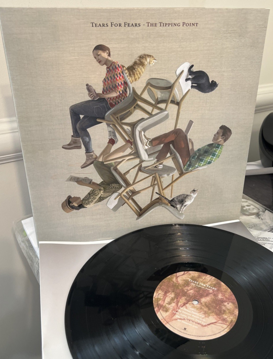 The Tipping Point by Tears for Fears Record 2022 LP VINYL N/MINT W/INNER