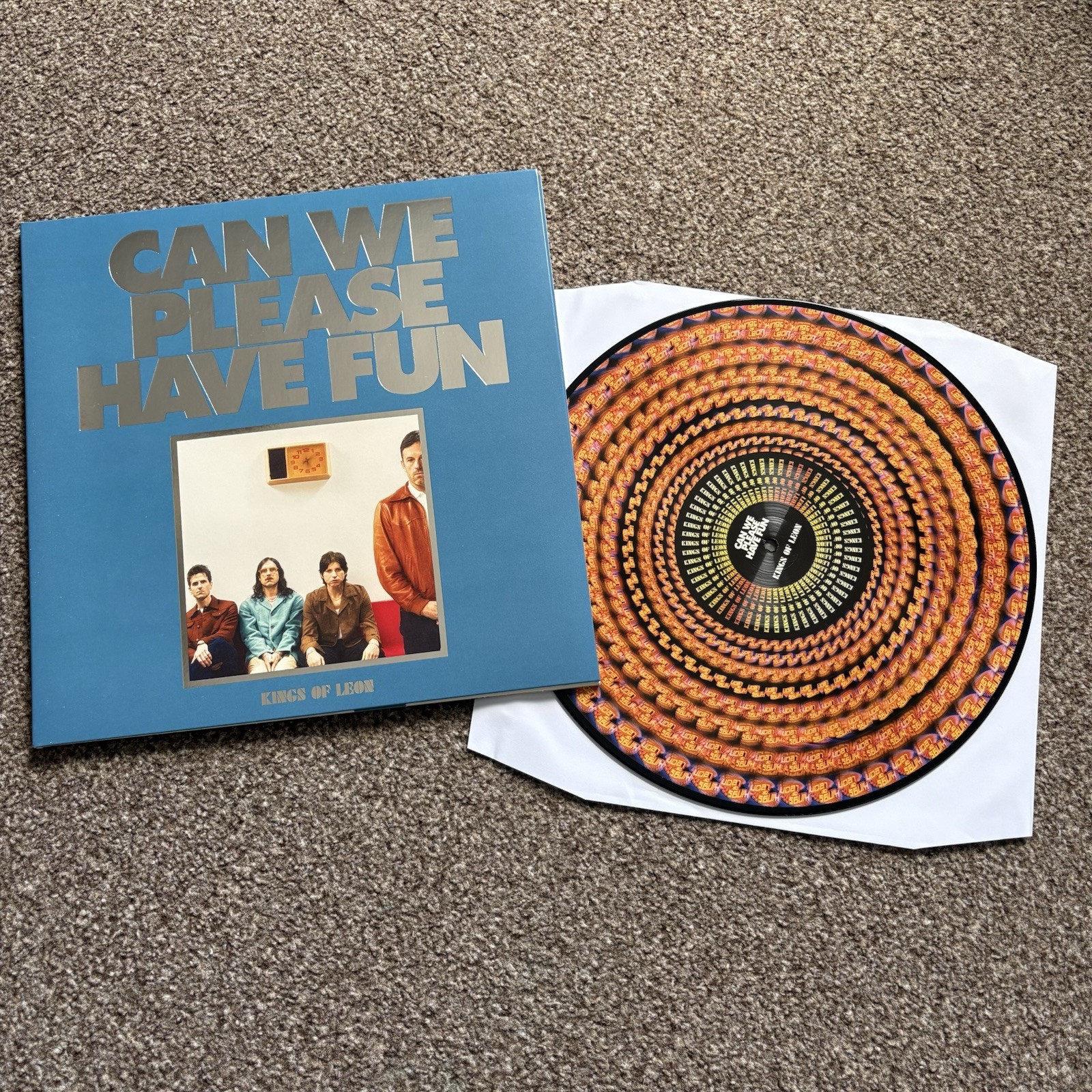 Kings Of Leon – Can We Please Have Fun – Blood Records 2024 Zoetrope Vinyl New