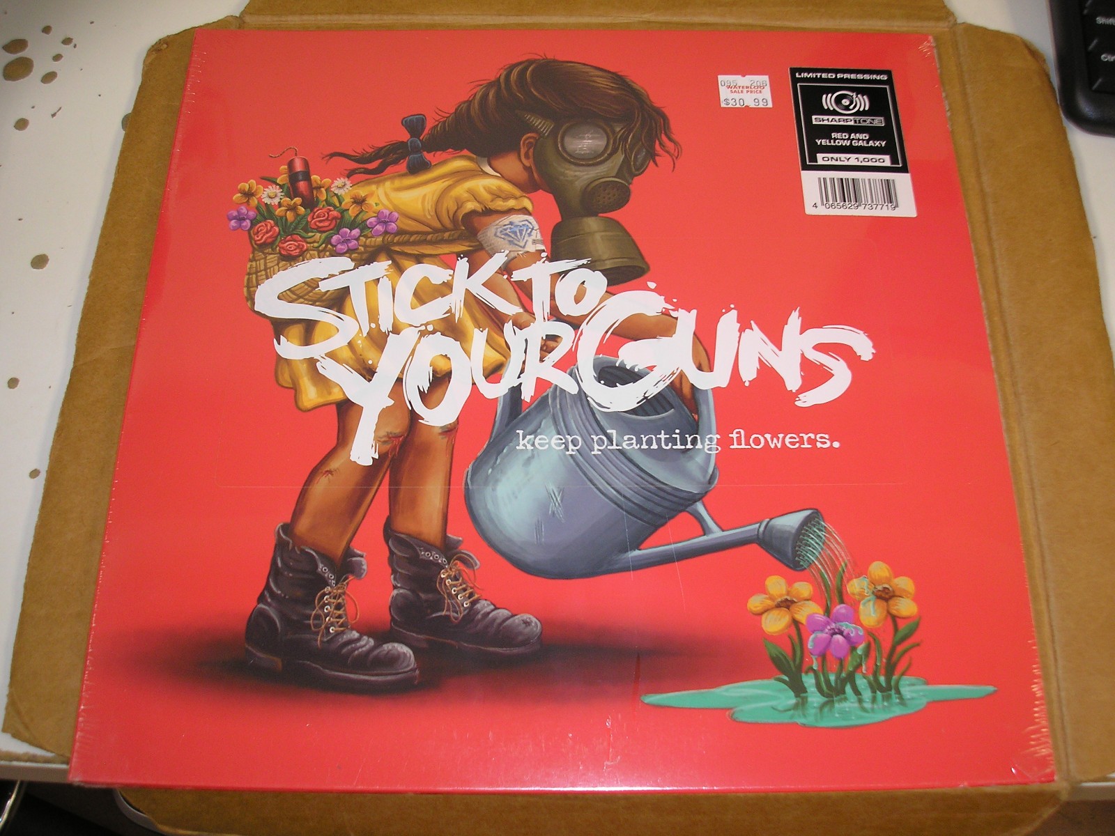 Stick To Your Guns – Keep Planting Flowers LP new sealed SharpTone colored vinyl