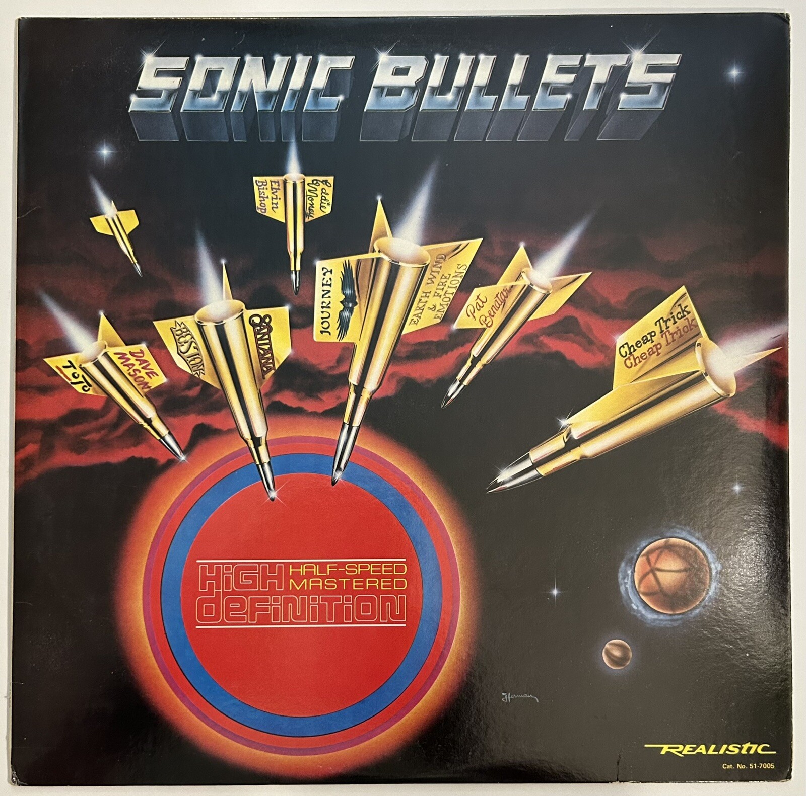 V/A – SONIC BULLETS – HIGH DEFINITION HALF-SPEED MASTERED REALISTIC – VINYL LP