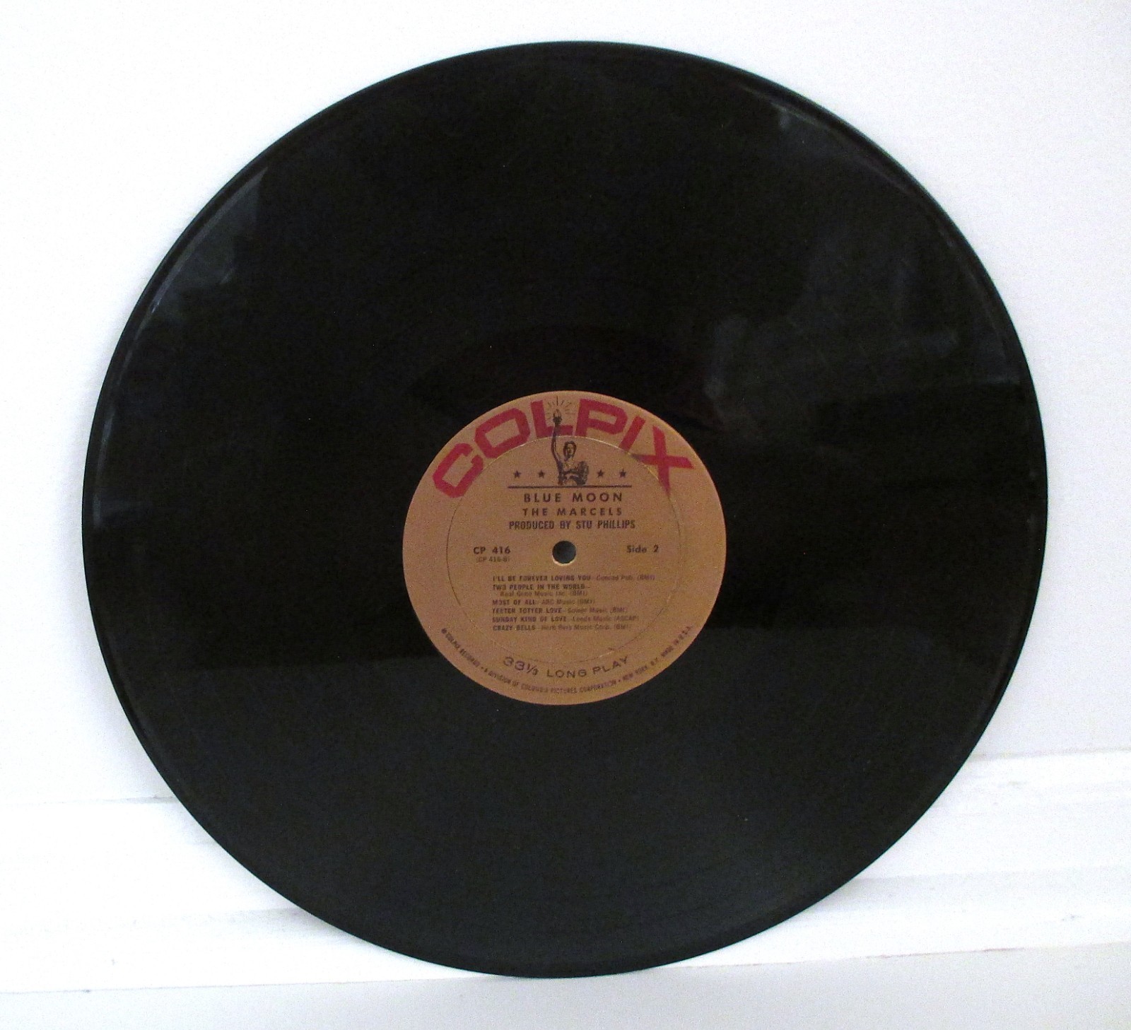 ORIG 1961 Colpix LP GOLD LABEL The Marcels Blue Moon In SHRINK R&B Doo Wop Soul