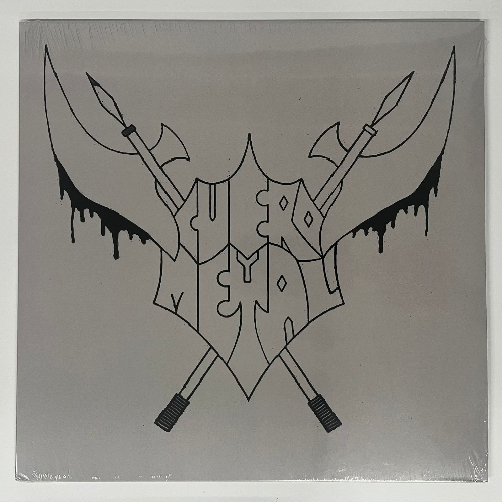 CUERO Y METAL – 1986 SELF TITLED – 2026 CZECH REPUBLIC 10″ FACTORY SEALED + BOOK