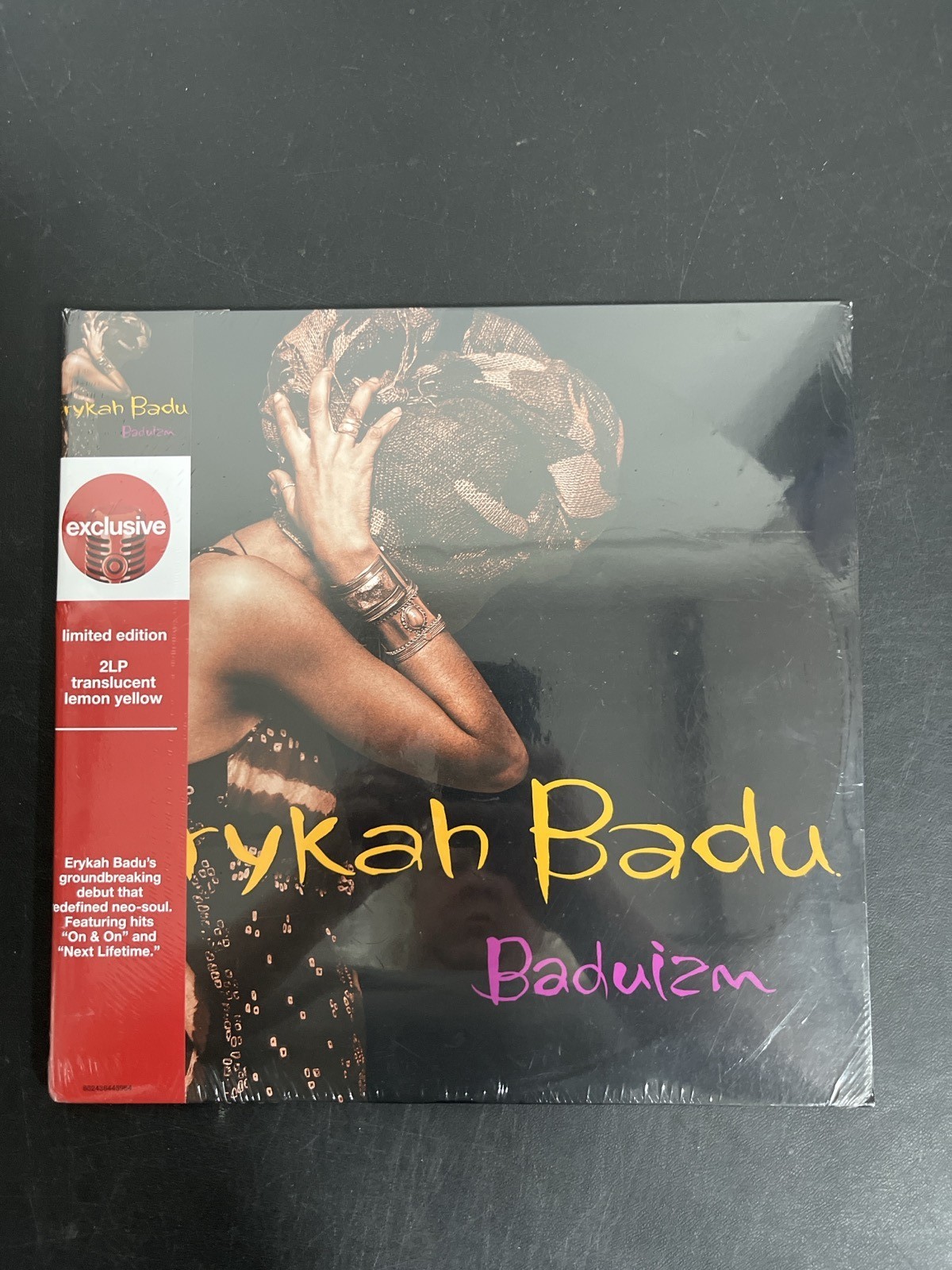 Erykah Badu – Baduizm LE Yellow Vinyl SEALED NOT TESTED