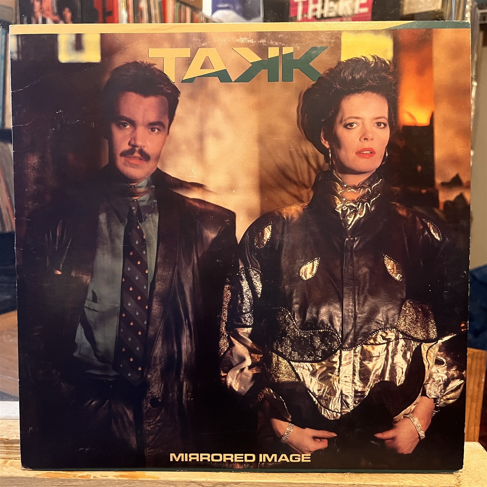 [ROCK/SYNTH-POP]~EXC LP~TAKK~Mirrored Image~[1987 FORTRESS~Issue]