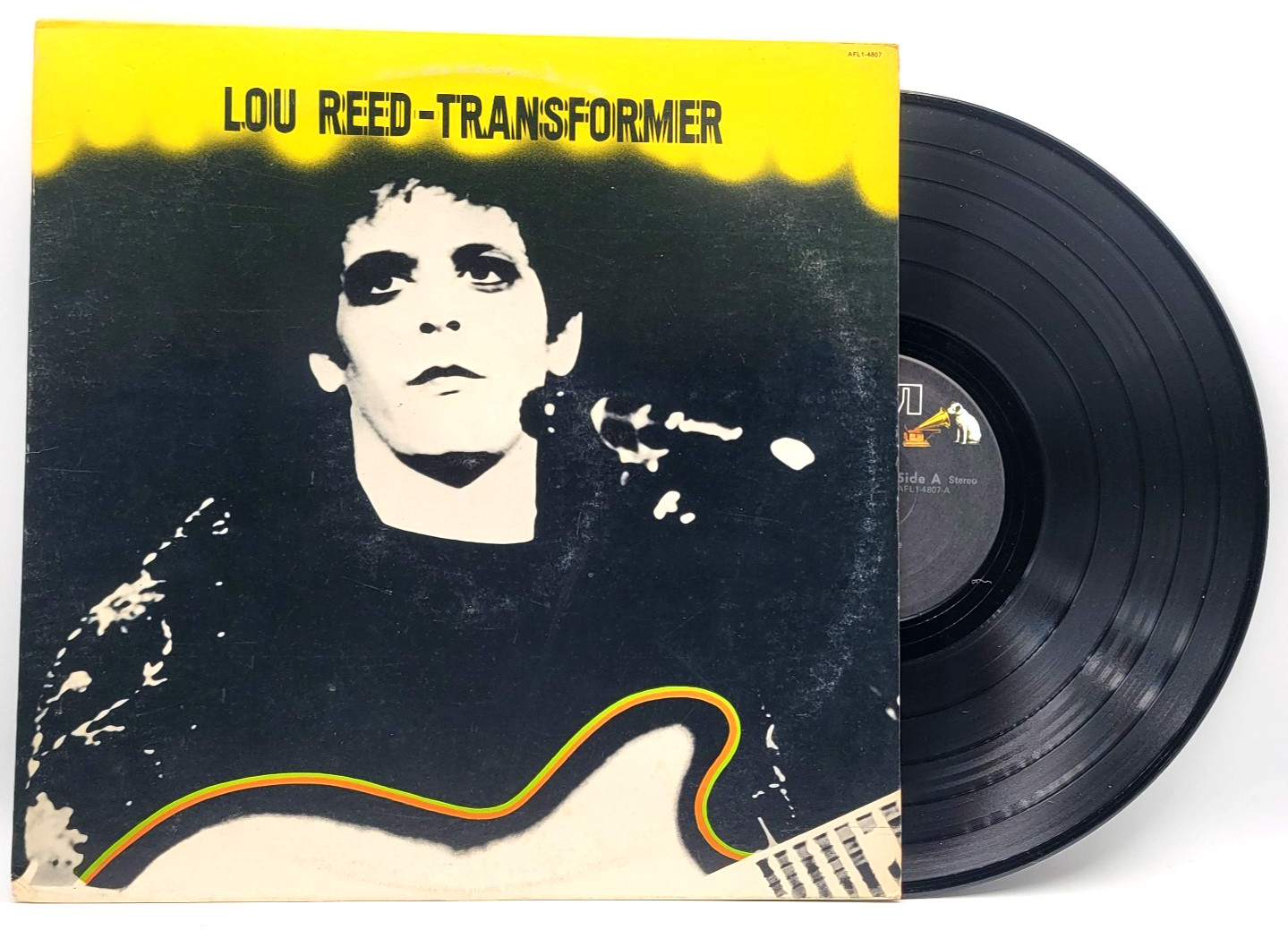 LOU REED – TRANSFORMER – ROCK LP RECORD RCA AFL 14807 1977
