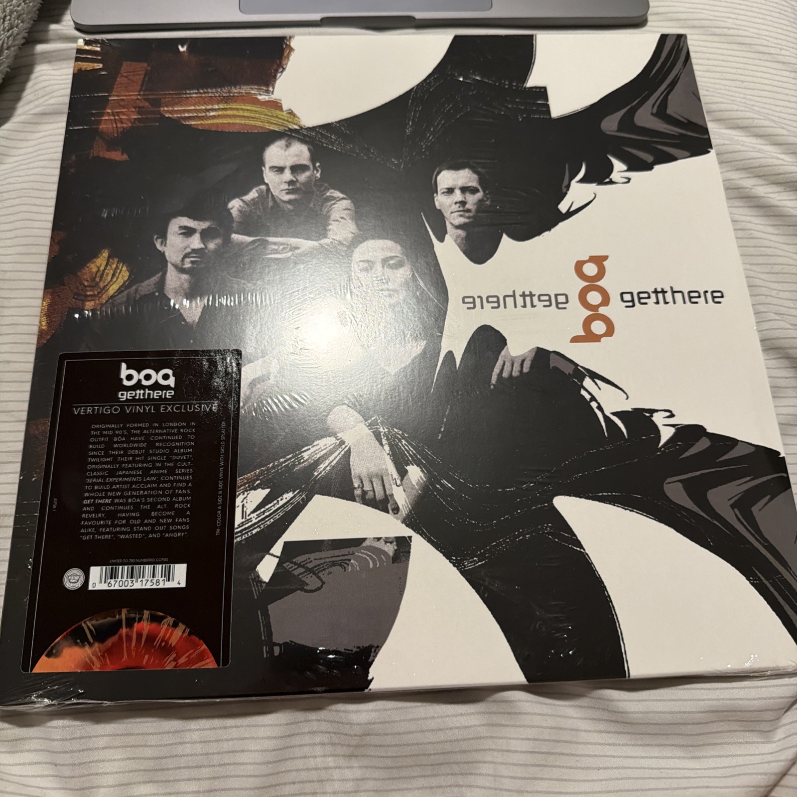 Bôa – Get There Vertigo Vinyl LP Exclusive Record FIRST PRESS /750 IN HAND Boa