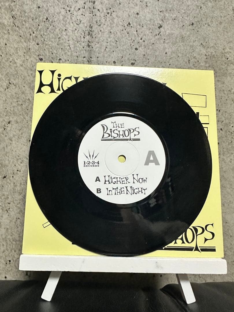 The Bishops 7 Inch Record Higher Now In The Night