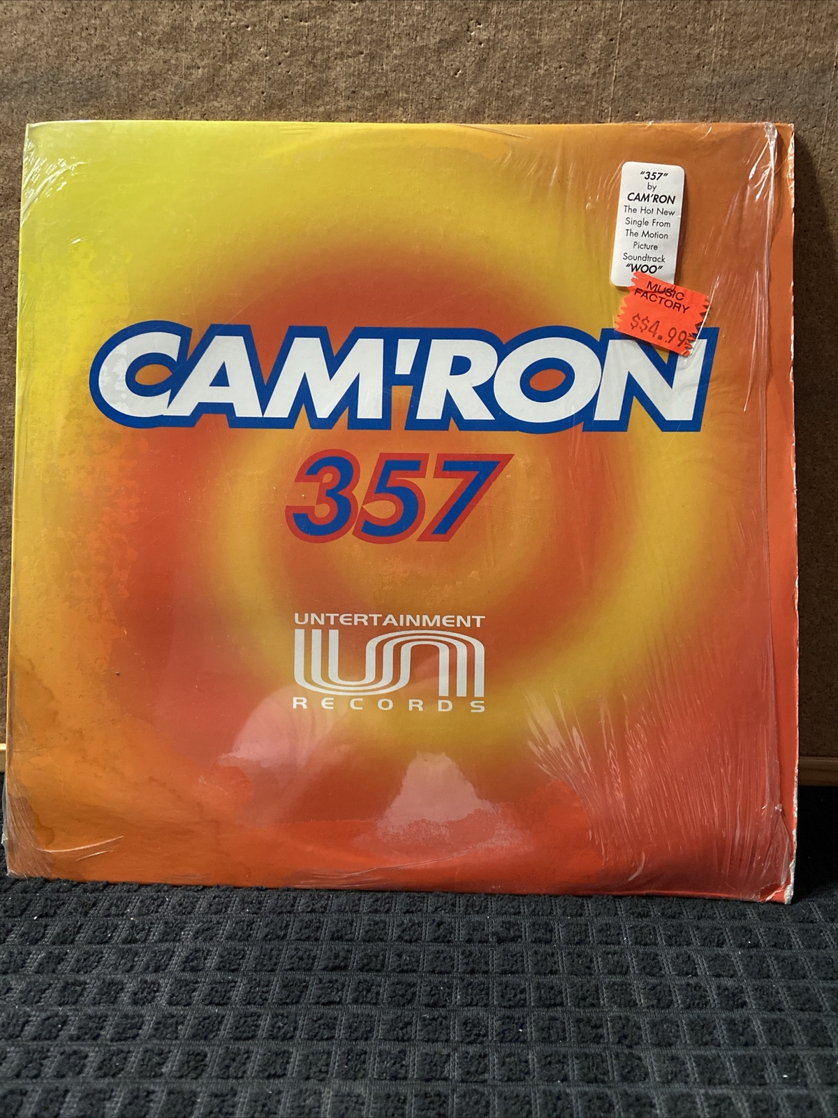 Cam’ron – 357 (12” Single), US 1998 VINYL/ WOO MOVIE / Shrink / EX