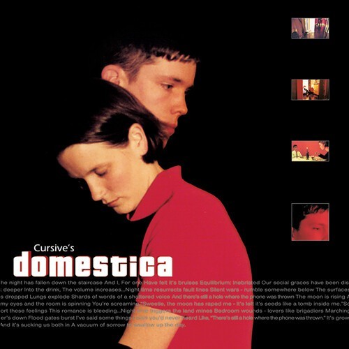 Cursive DOMESTICA New Sealed Limited Edition Red Colored Vinyl LP